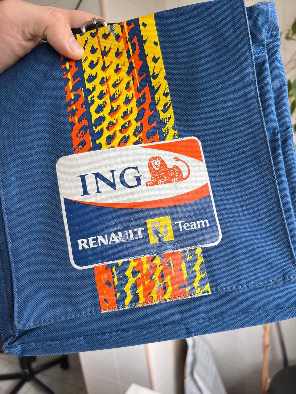 Formula 1 Vintage Renault Formula 1 belt bag F1 ING messenger vintage Size ONE SIZE - 3 Thumbnail
