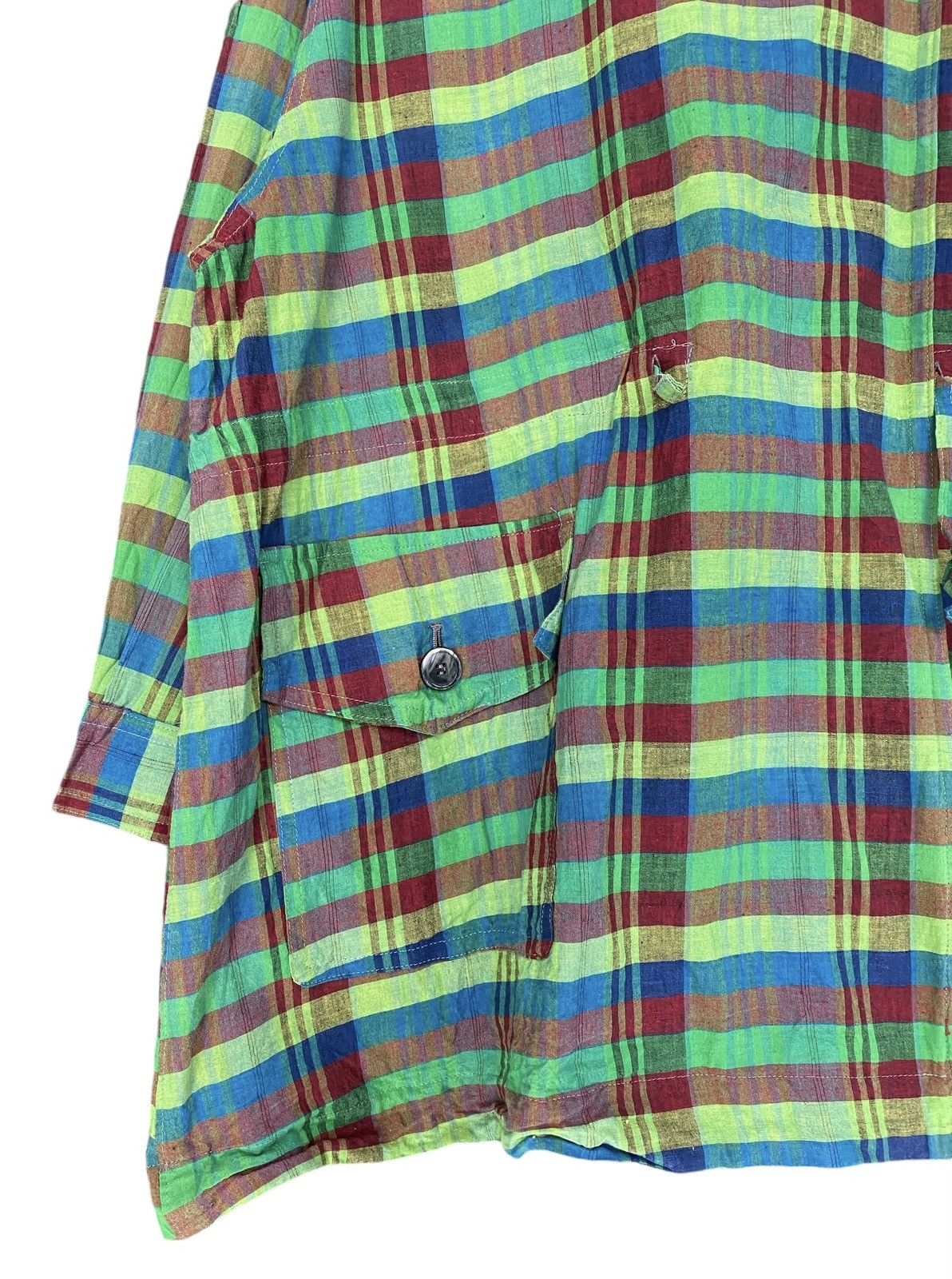If Six Was Nine BRITISH WEST INDIES 5th Street Madras Cardigan Size US M / EU 48-50 / 2 - 5 Thumbnail