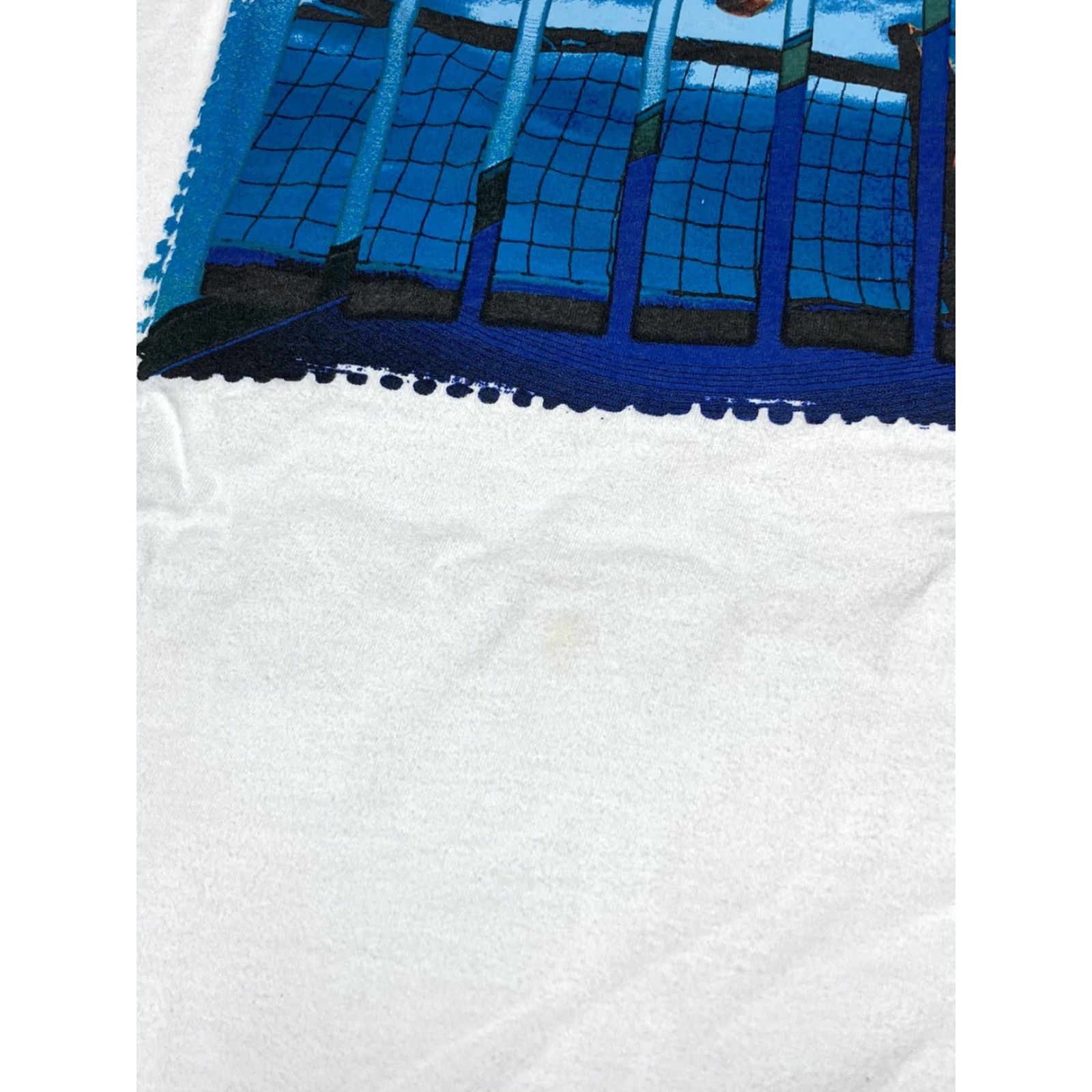 Bugle Boy VINTAGE 90s Bugle Boy T Shirt Volleyball 1997 Mens XL H20 Force Single Stitch Shirt Men XL White 90s Size US XL / EU 56 / 4 - 4 Thumbnail
