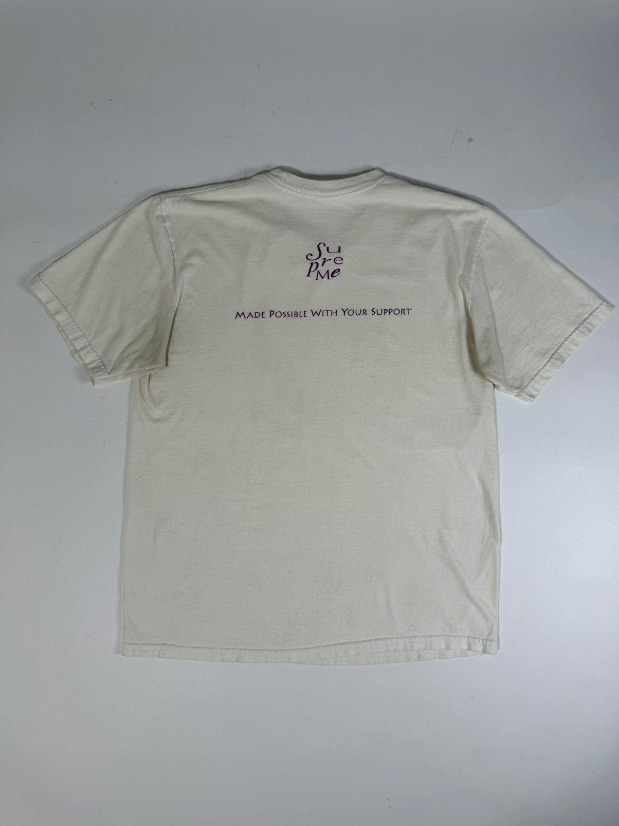 Supreme Supreme Venus Tee White Size US M / EU 48-50 / 2 - 3 Thumbnail