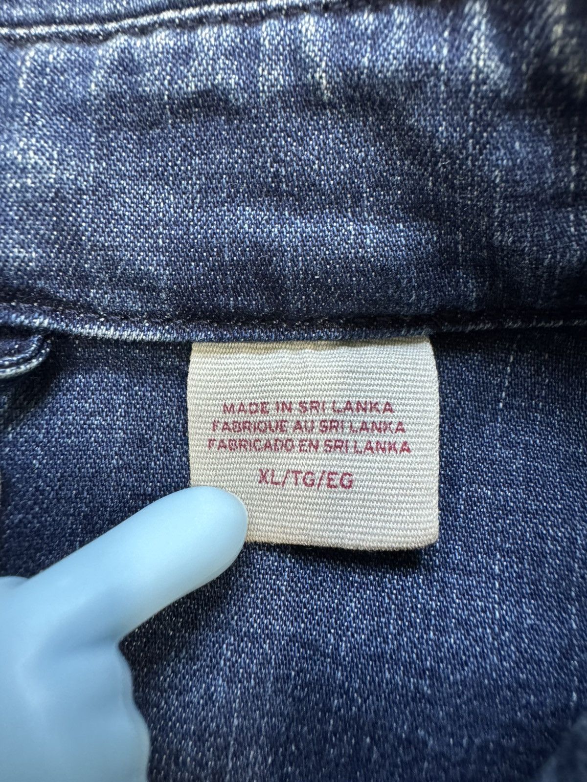 Levi's Vintage Levis Jeans Shirt Size US XL / EU 56 / 4 - 10 Thumbnail
