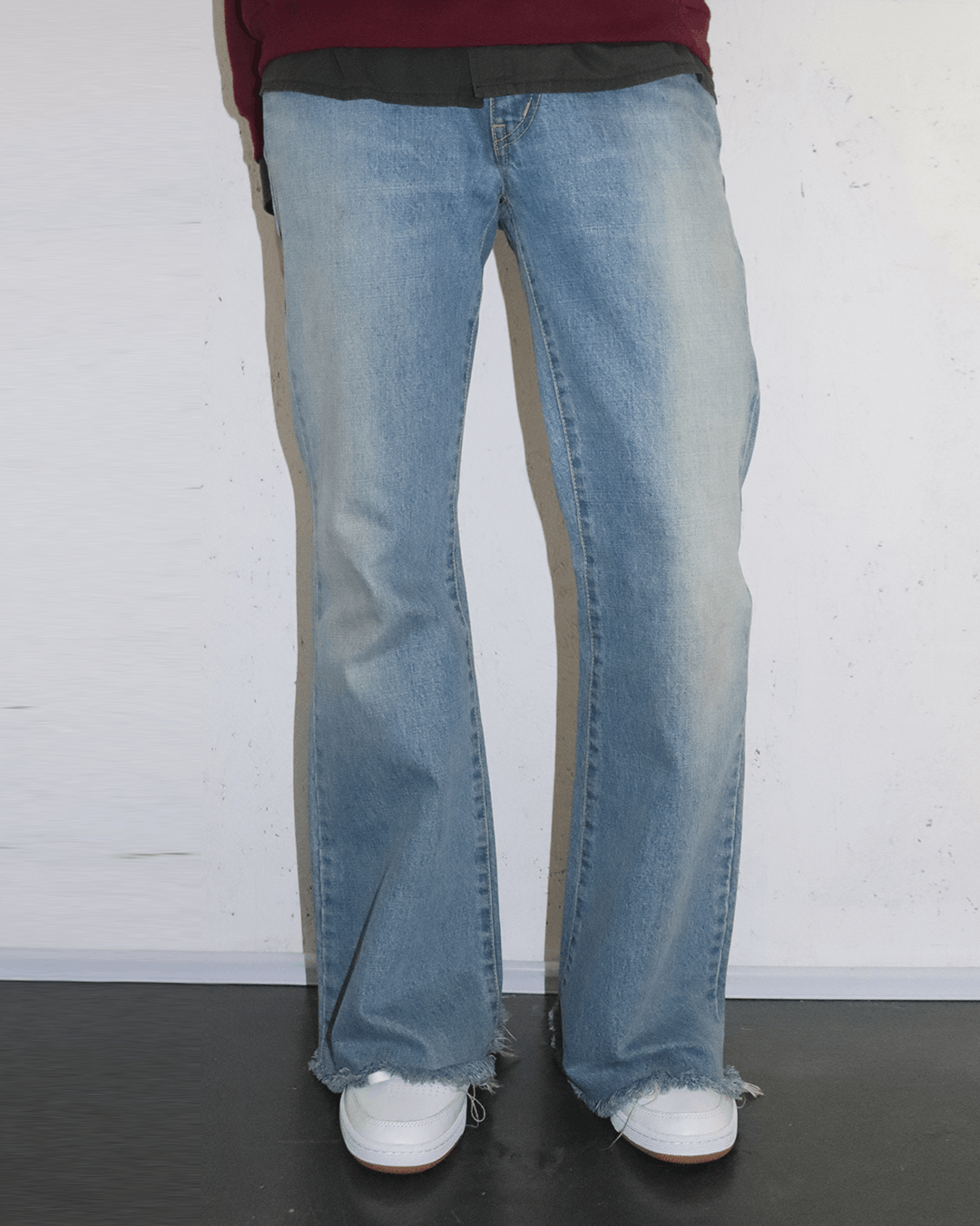 Hysteric Glamour Hysteric Glamour The Super Hys Printed Bootcut Denim Pants Size US 32 / EU 48 - 2 Thumbnail