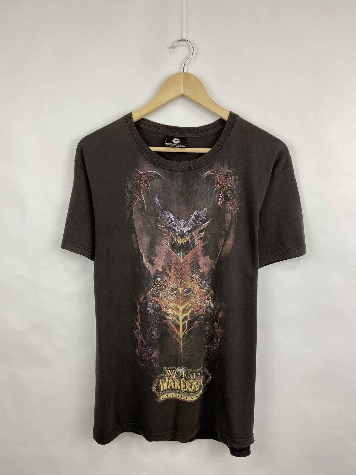 The Game Vintage World Of Warcraft Cataclysm T-Shirt Rare Retro Hype Size US M / EU 48-50 / 2 - 3 Thumbnail