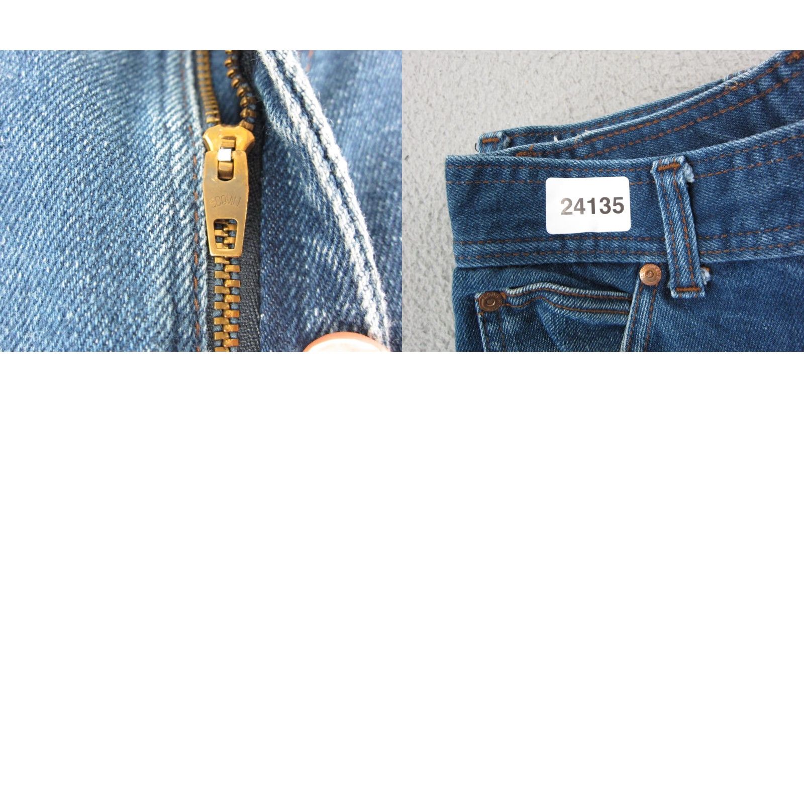 Vintage Vintage Long Haul Jeans Mens 31 x 28 Blue Bootcut Denim Cotton 80s 90s Scoville Made in USA Size US 31 - 11 Thumbnail