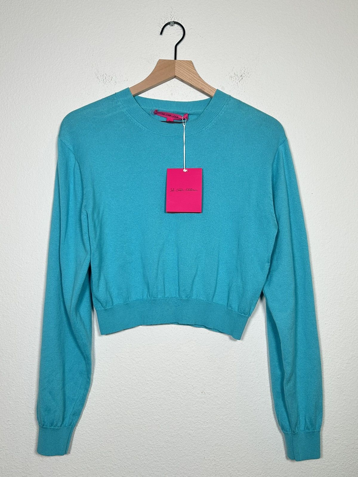 The Elder Statesman NWT! Cropped Wide Fit Sweater Size US XS / EU 42 / 0 - 1 Thumbnail