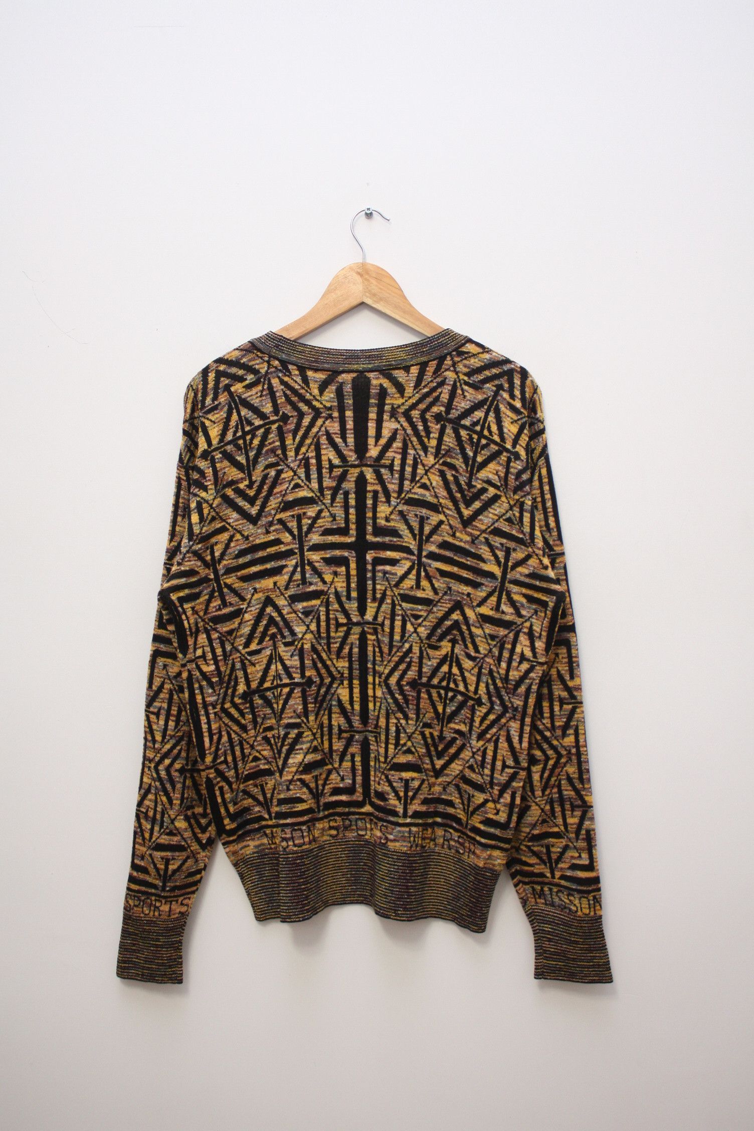 Missoni Missoni Vintage Embroidered Logo Knitted Sweater Size US M / EU 48-50 / 2 - 2 Thumbnail