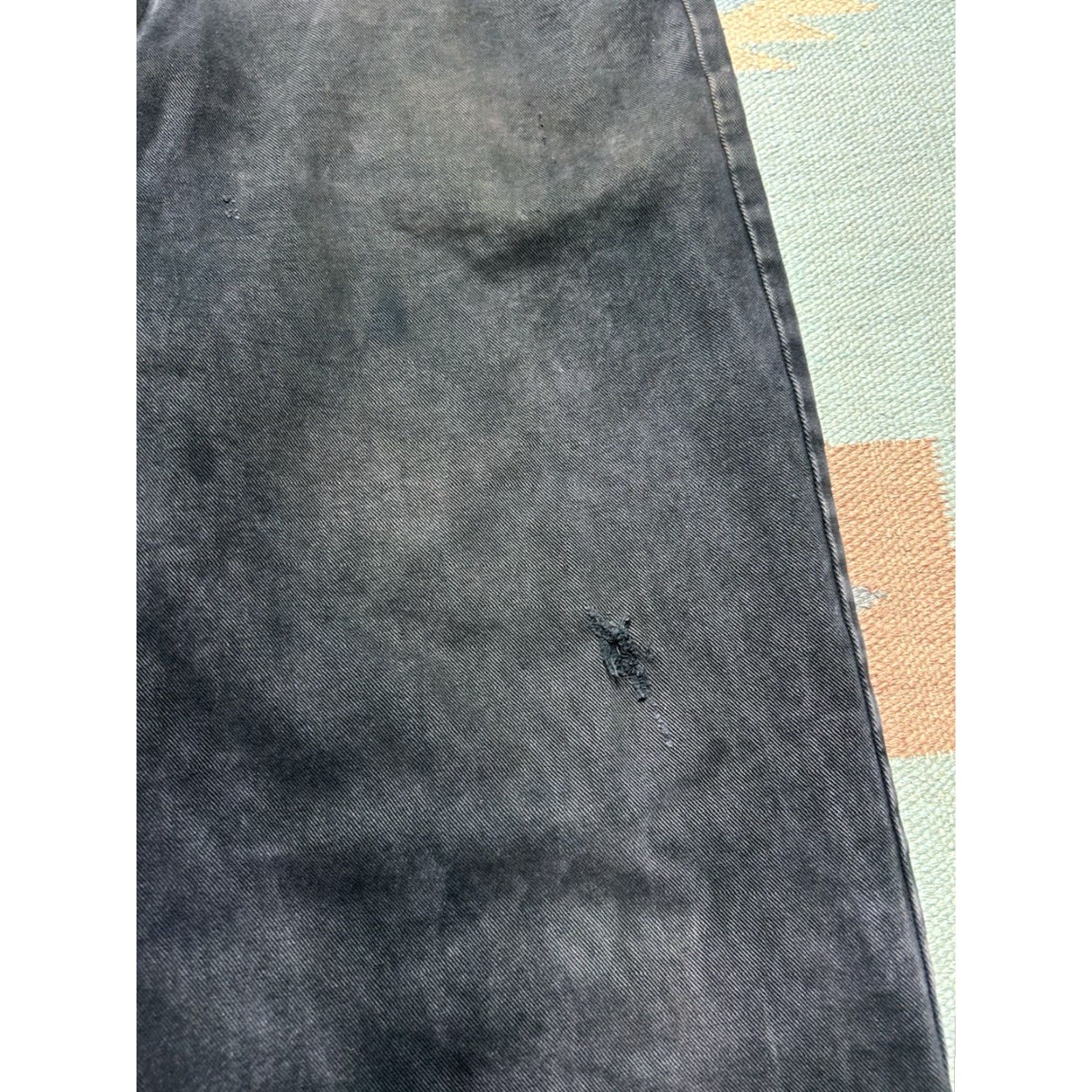 Pelle Pelle VINTAGE Pelle Pelle Jeans Wide-Leg Baggy Y2K Black Goth Grunge 38x34 Jeans Men Regular Inseam 34 Size US 38 / EU 54 - 7 Thumbnail
