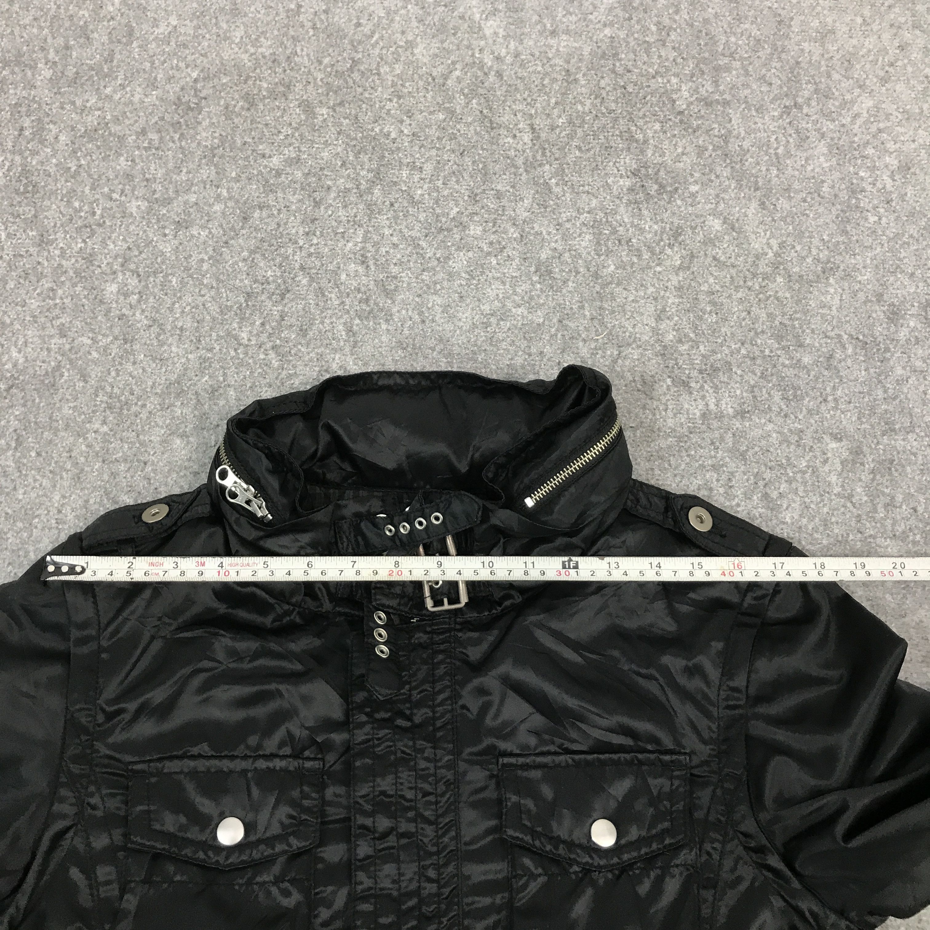If Six Was Nine × Japanese Brand × PPFM PPFM JAPAN BLACK BONDAGE DESIGN JACKET Size US S / EU 44-46 / 1 - 9 Thumbnail