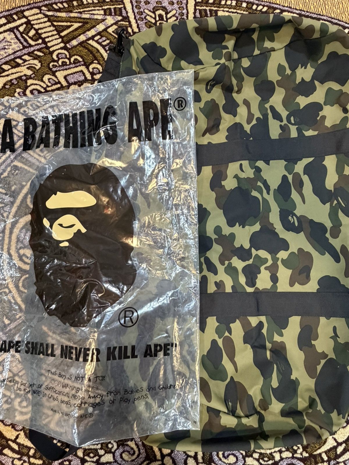 Bape Bape Duffle Bag Size ONE SIZE - 1 Thumbnail