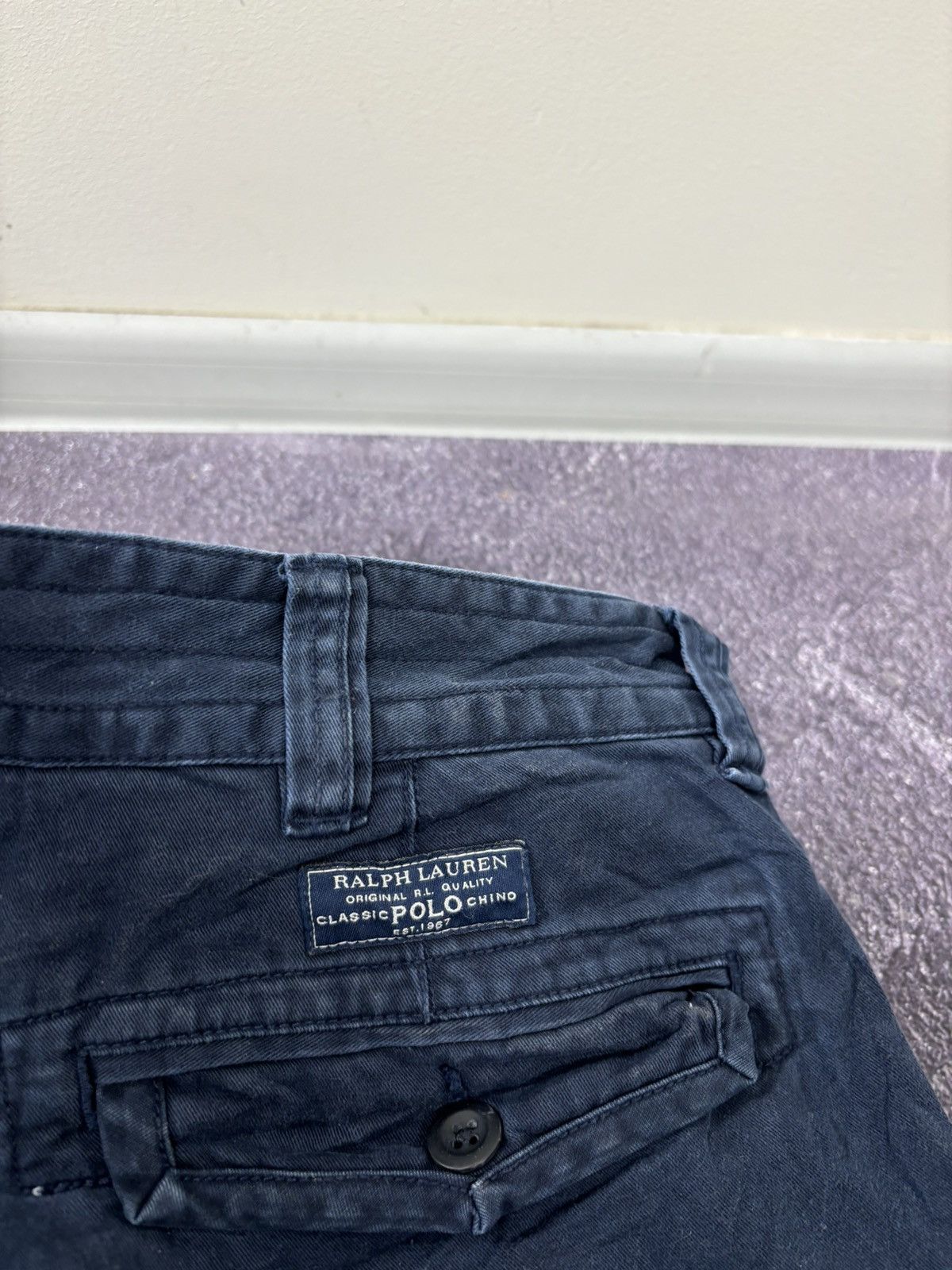 Polo Ralph Lauren Vintage Polo Ralph Lauren Y2K Military Style Cargo Shorts Size US 36 / EU 52 - 17 Thumbnail