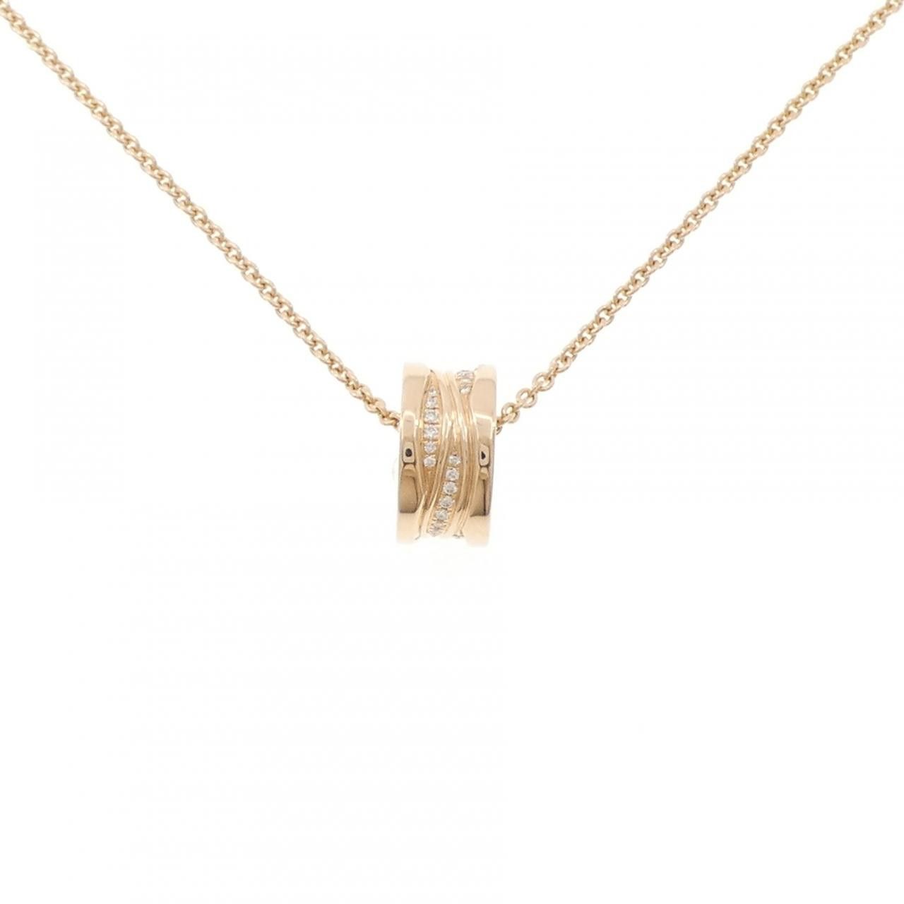Bvlgari Bvlgari Bvlgari B.zero1 750 Pink Gold Diamond Necklace Precious Metal Necklace DUTY FREE for USA Size ONE SIZE - 1 Thumbnail