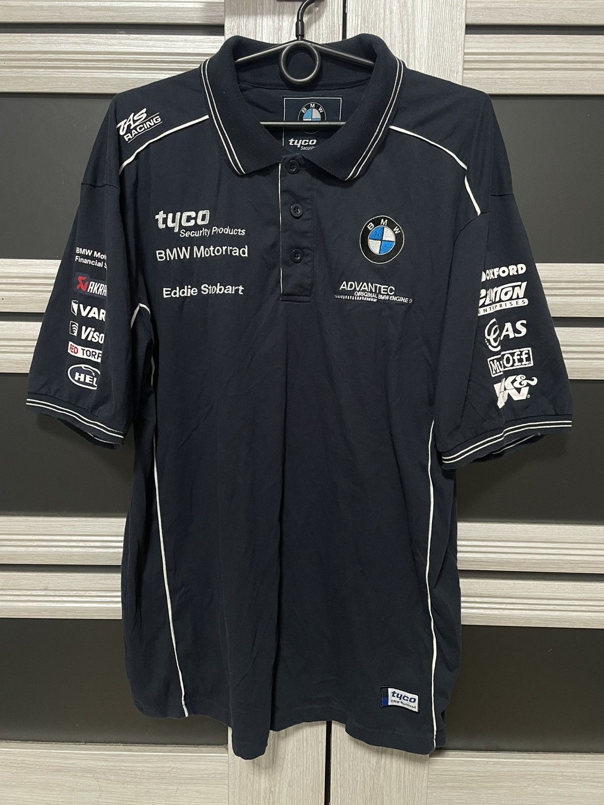 BMW × Vintage BMW Tyco Vintage Akrapovich Eddie Stobart Polo Shirt Racing Size US XL / EU 56 / 4 - 1 Thumbnail