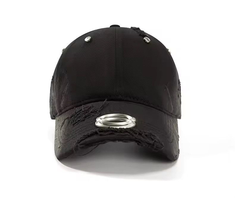 Other Washed Ripped Vintage Baseball Hip Hop Punk Cap Hat Size ONE SIZE - 1 Thumbnail