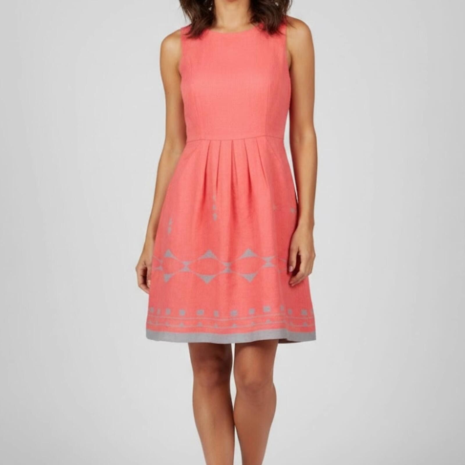 Other Esley Sleeveless Pink Abstract Mini Dress Womens Medium Size M / US 6-8 / IT 42-44 - 2 Thumbnail