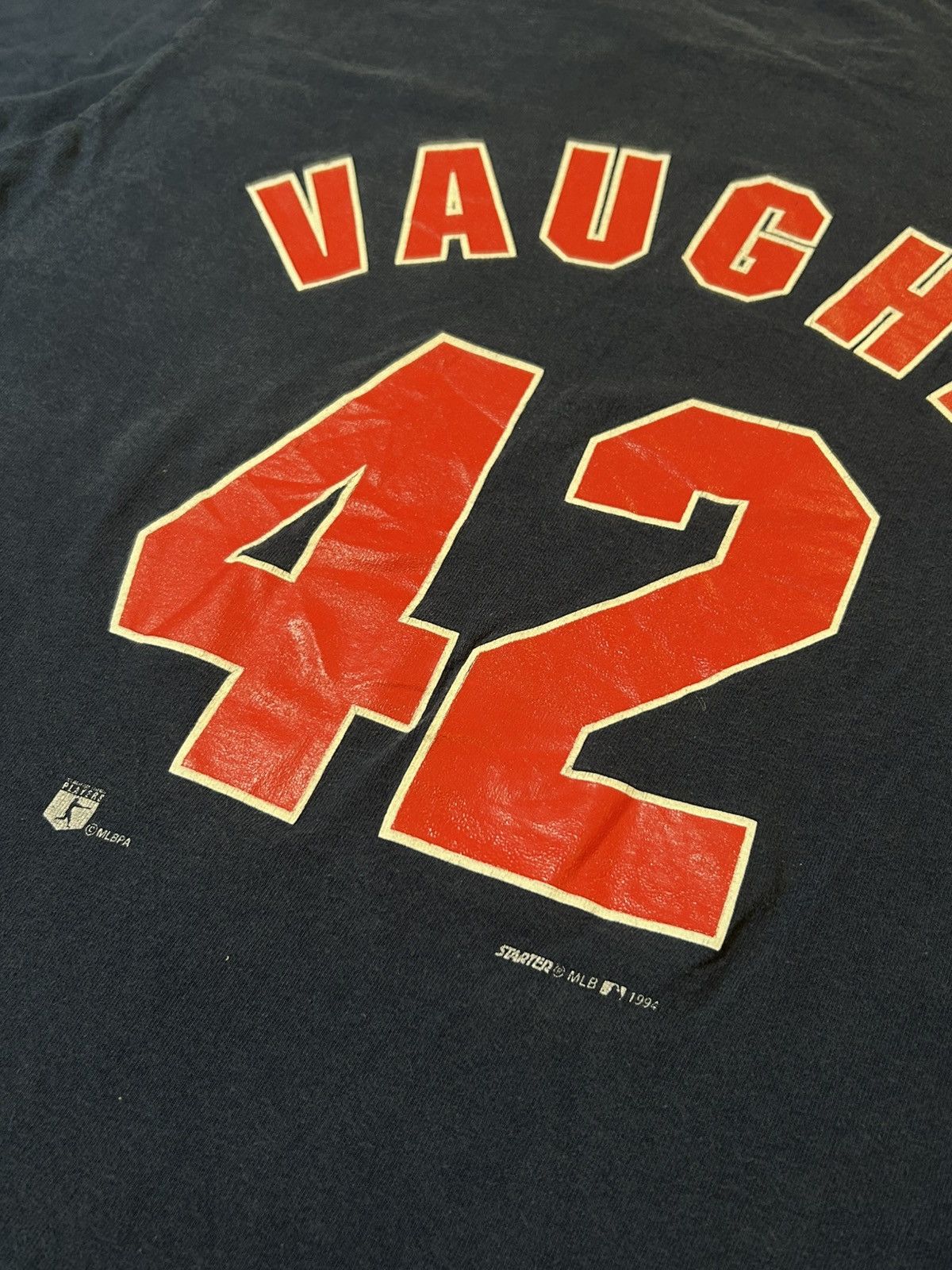 Starter Starter VTG 90s MLB Boston Red Sox Mo Vaughn Jersey 42 Size US M / EU 48-50 / 2 - 15 Thumbnail