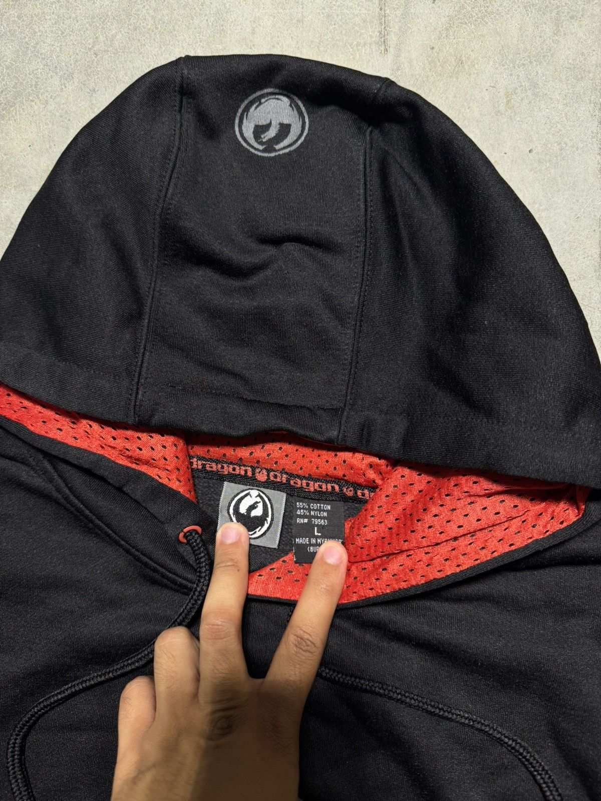 Other Y2K dragon optical hoodie Size US L / EU 52-54 / 3 - 3 Thumbnail