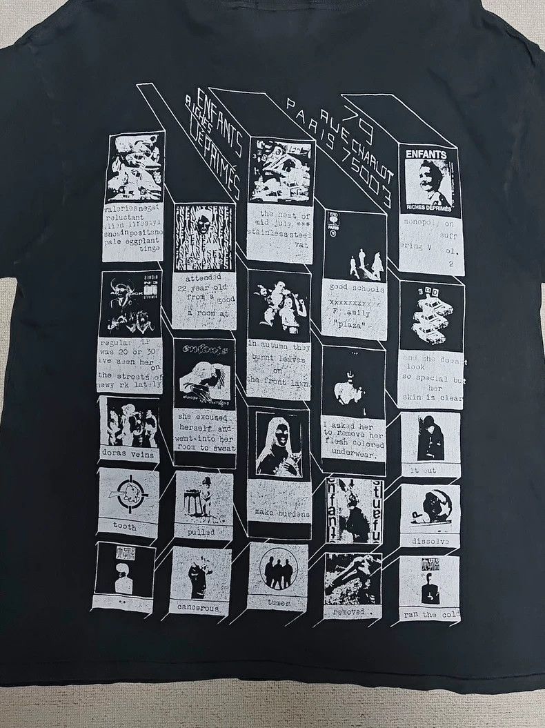 Enfant riches derprimes Archive made old washed short sleev