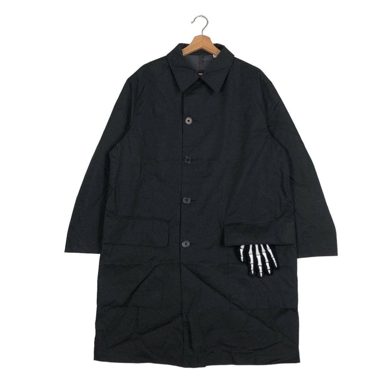 Japanese Brand 🔥Rare Parka Jacket Iconic Black Uniqlo Undercover Japan Size US M / EU 48-50 / 2 - 2 Thumbnail