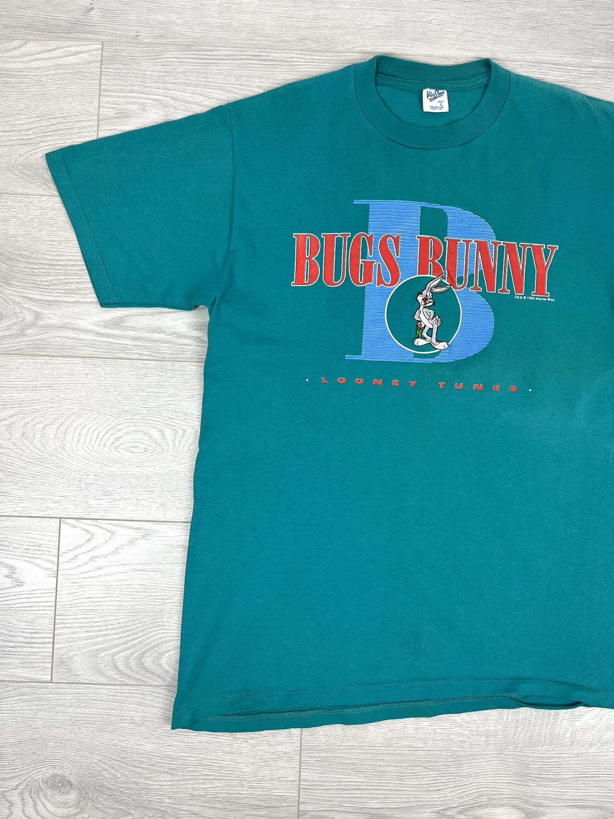 Cartoon Network × Vintage Looney Tunes “Bugs Bunny” Vintage 1993 T Shirt Size US M / EU 48-50 / 2 - 3 Thumbnail