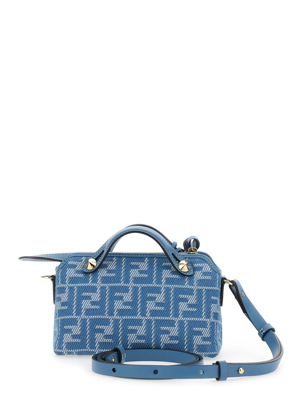 Fendi o1s1wg110326 Size: OS / By The Way Soft Mini Bag in Blue Size ONE SIZE - 4 Thumbnail