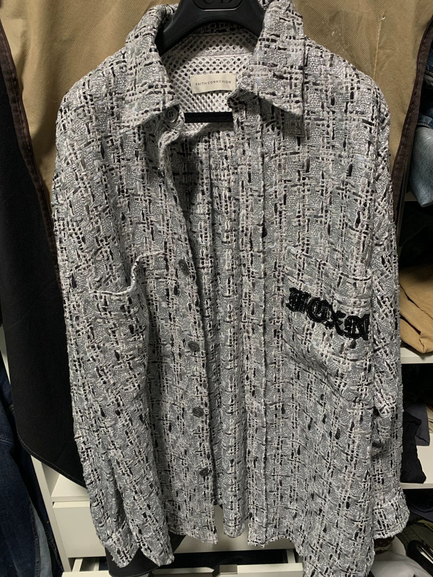 Faith Connexion Faith Connexion shirt jacket New Unisex Size S Size US S / EU 44-46 / 1 - 1 Thumbnail