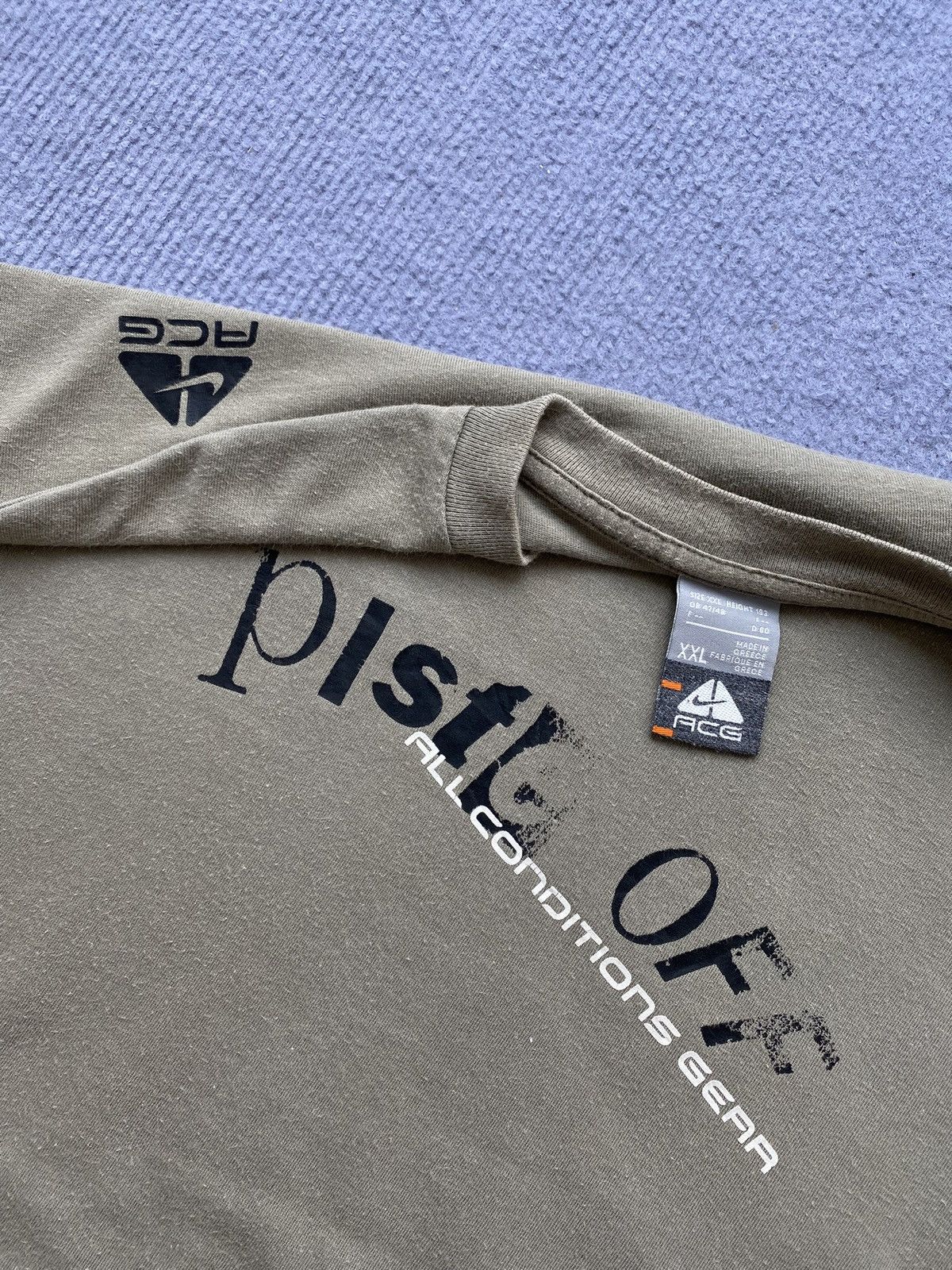 Nike ACG Vintage 2000’s Nike ACG “Piste Off, All Condition Gear” Tee Size US XXL / EU 58 / 5 - 1 Thumbnail