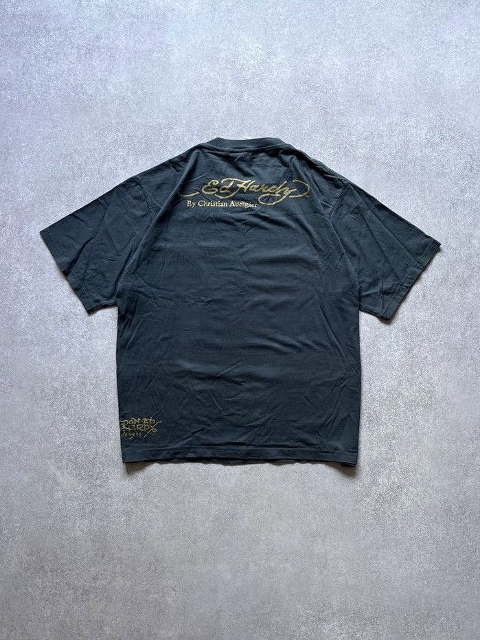 Ed Hardy Vintage Ed Hardy Love Kills Slowly Boxy T-shirt XL Size US XL / EU 56 / 4 - 5 Thumbnail