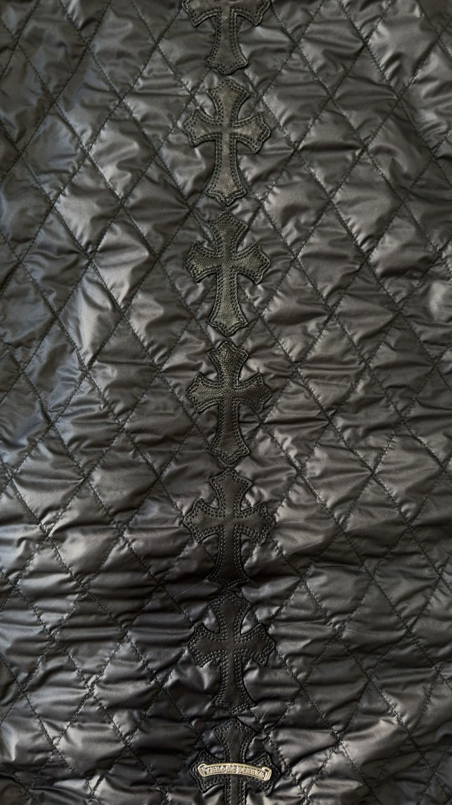 Chrome Hearts SUPER RARE!! Chrome Hearts Spinal Cross Patch Vest Size US M / EU 48-50 / 2 - 7 Thumbnail