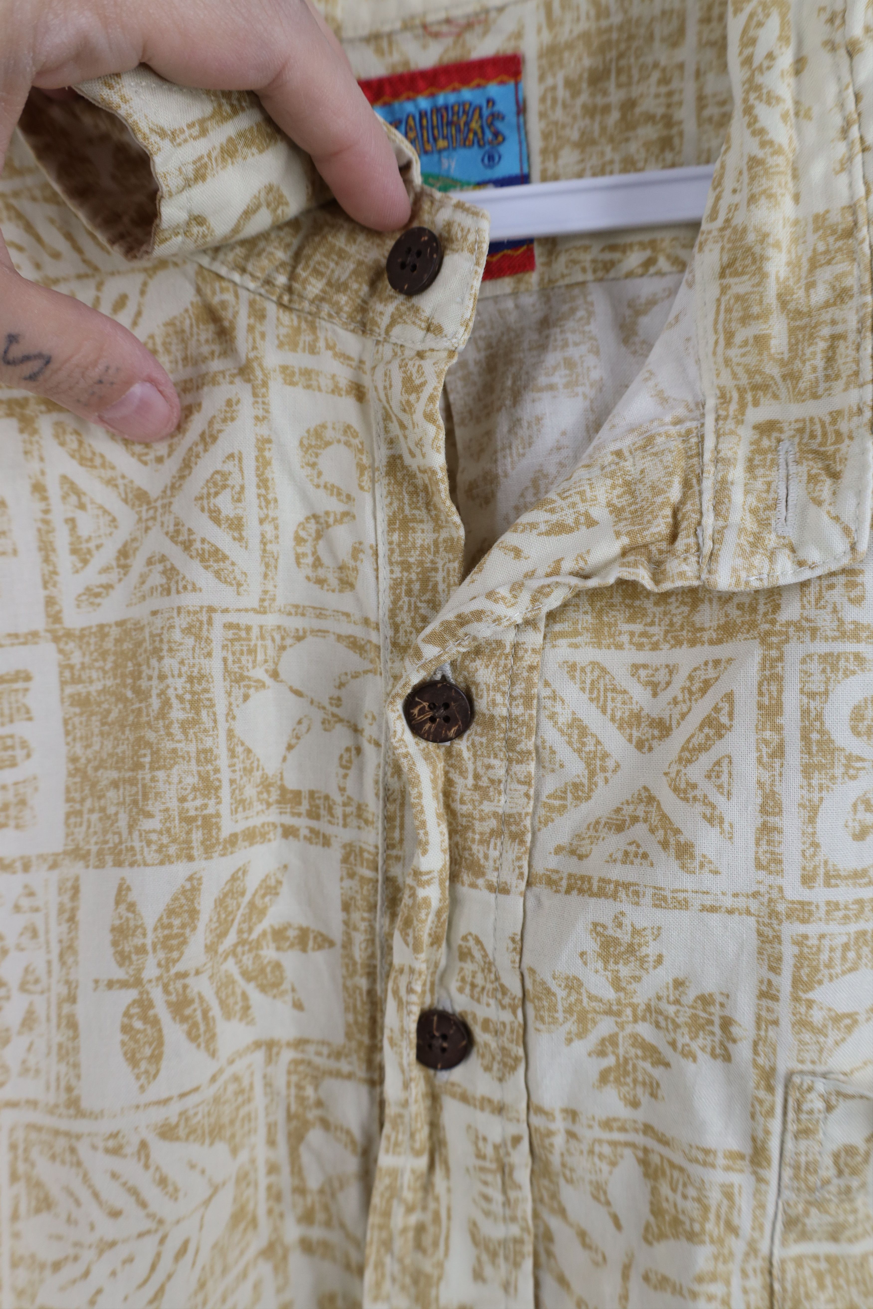 Reyn Spooner Vintage 90s Reyn Spooner Pullover Button Down Polo Shirt Size US XL / EU 56 / 4 - 6 Thumbnail