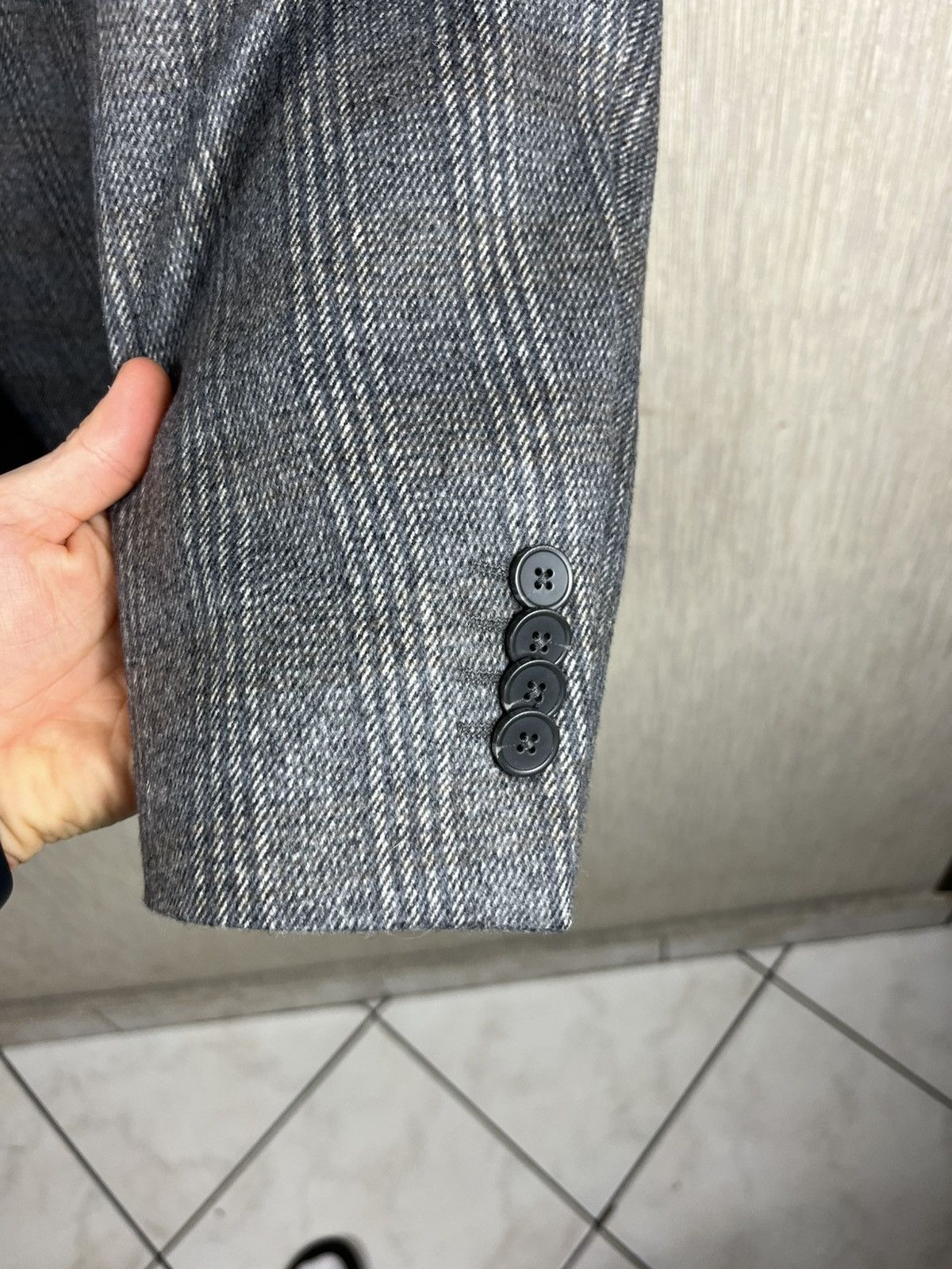 Ermenegildo Zegna × Z Zegna Ermenegildo Z Zegna city wool angora blazer jacket patterned Size 48R - 13 Thumbnail