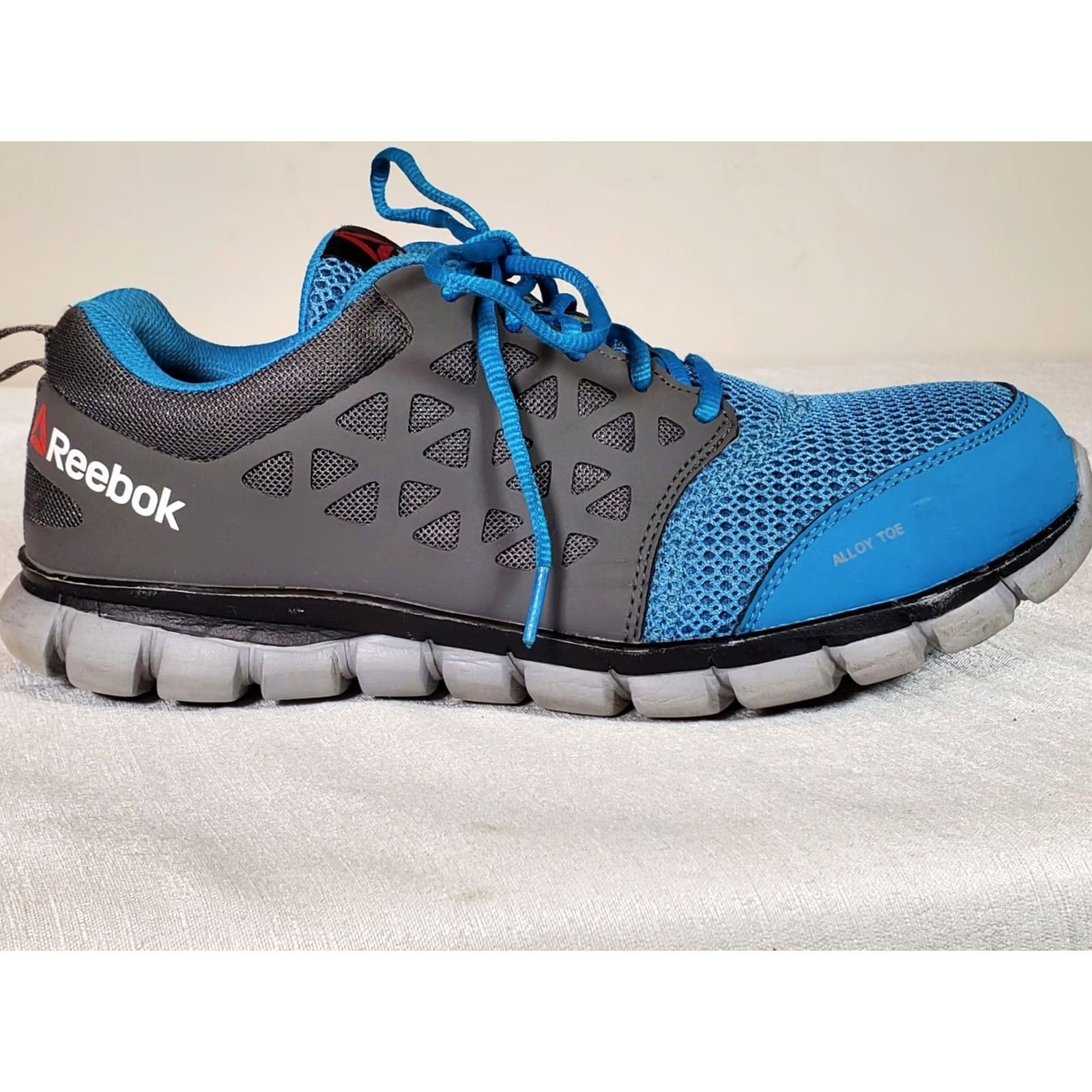 Reebok Reebok Sublite Cushion Work Alloy Toe SD Sneakers Blue Men's Size 10 W Size US 10 / EU 43 - 2 Thumbnail