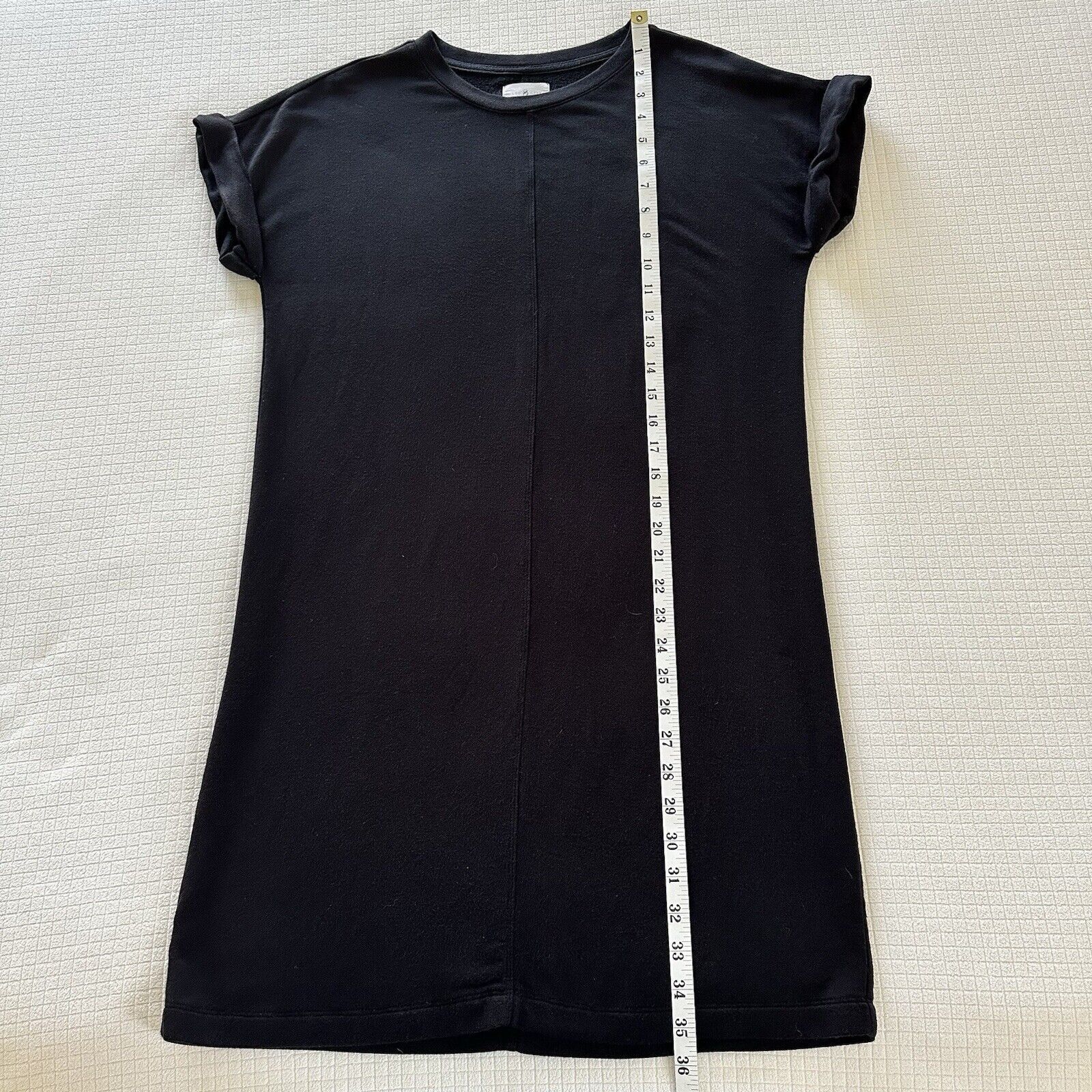Lou & Grey Lou & Grey Signature Soft Black T-Shirt Dress Size Small Size S / US 4 / IT 40 - 7 Thumbnail