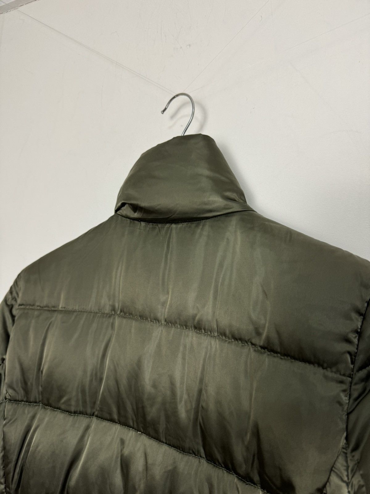Prada Prada puffer jacket down luxury olive with logo Size M / US 6-8 / IT 42-44 - 12 Thumbnail