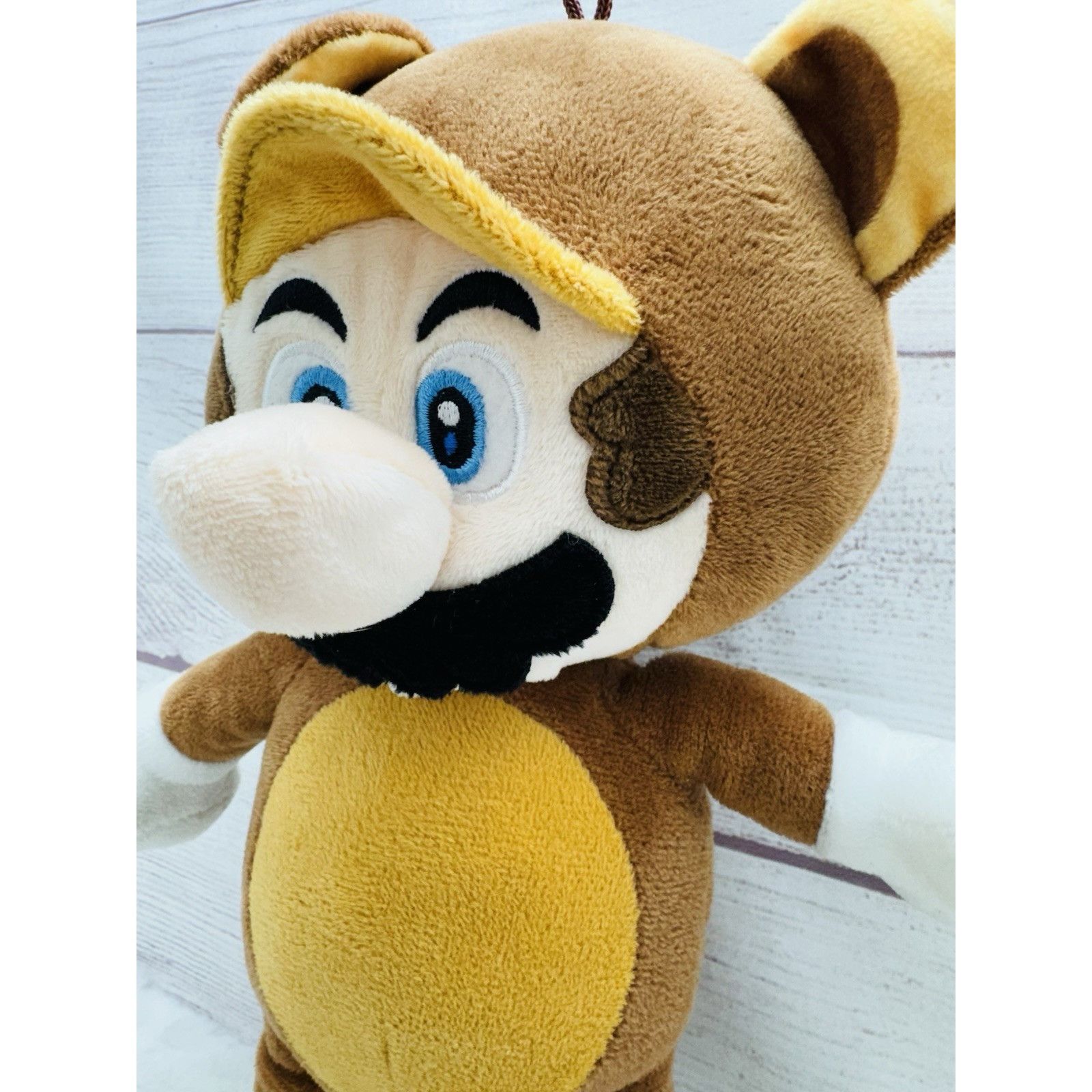 Nintendo SUPER MARIO BROS - MARIO Brown Racoon Suit Plush 11" Nintend Size ONE SIZE - 5 Thumbnail
