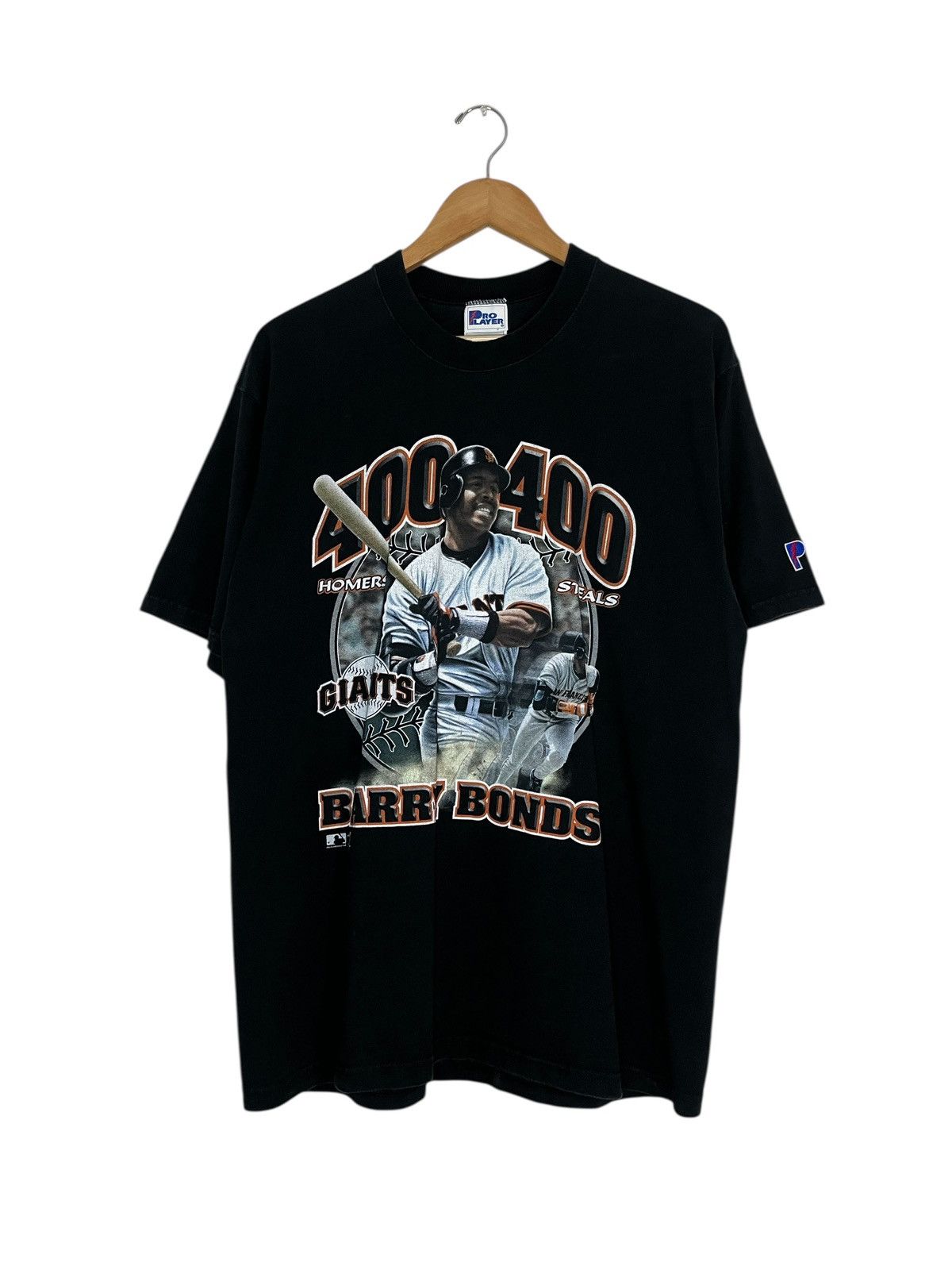 Pro Player Vintage 90s Barry Bonds San Francisco Giants 400 Record Tee Size US L / EU 52-54 / 3 - 1 Thumbnail