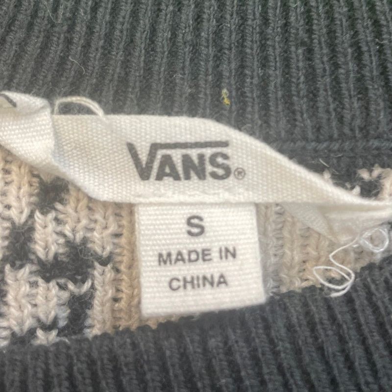 Vans Vans Womens Small Cotton Smiley Face Long Sleeve Sweater Size S / US 4 / IT 40 - 4 Thumbnail