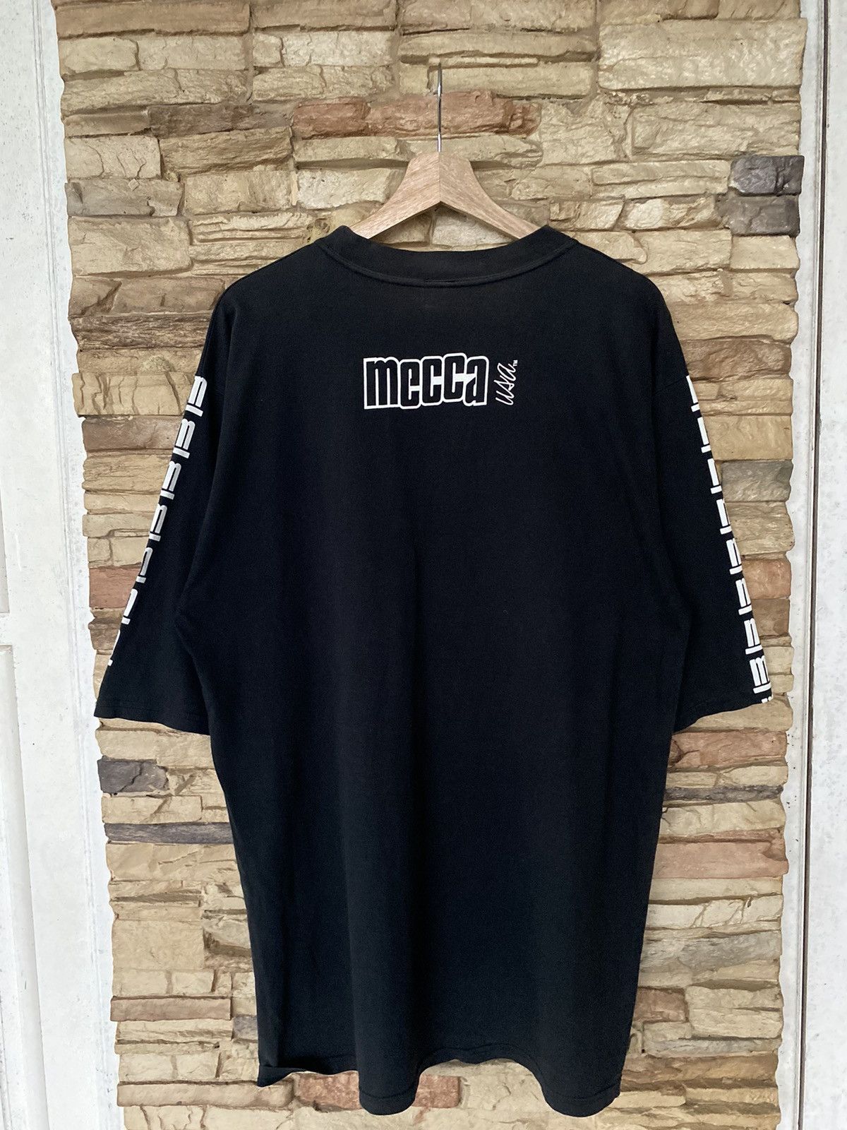 Vintage Rare Vintage Mecca USA Half Sleeve Tees Y2K Hiphop Style Size US L / EU 52-54 / 3 - 10 Thumbnail
