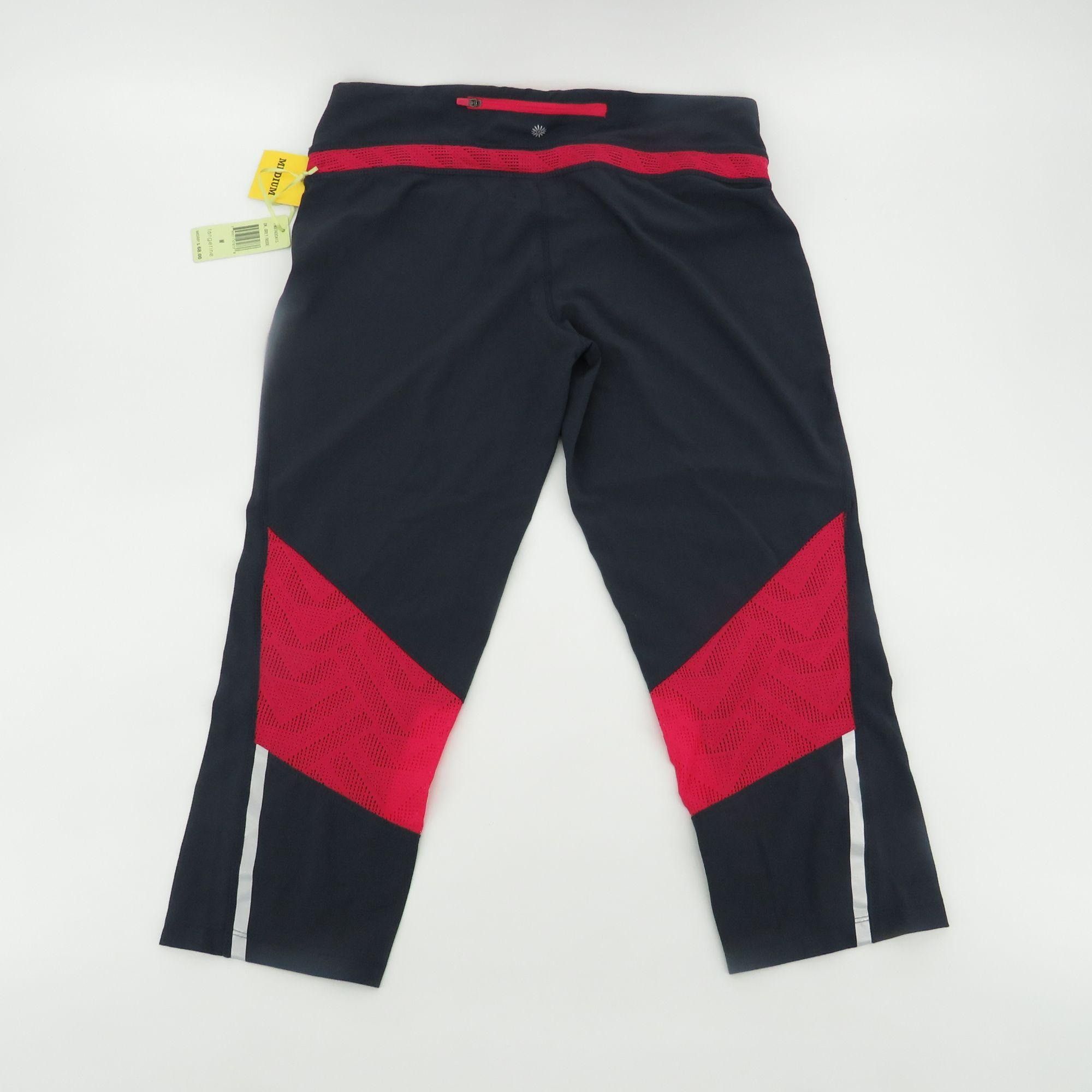 Other Tangerine Womens Gray Rose Stretch Capri Pants NWT $68 Size 30" / US 8 / IT 44 - 3 Thumbnail