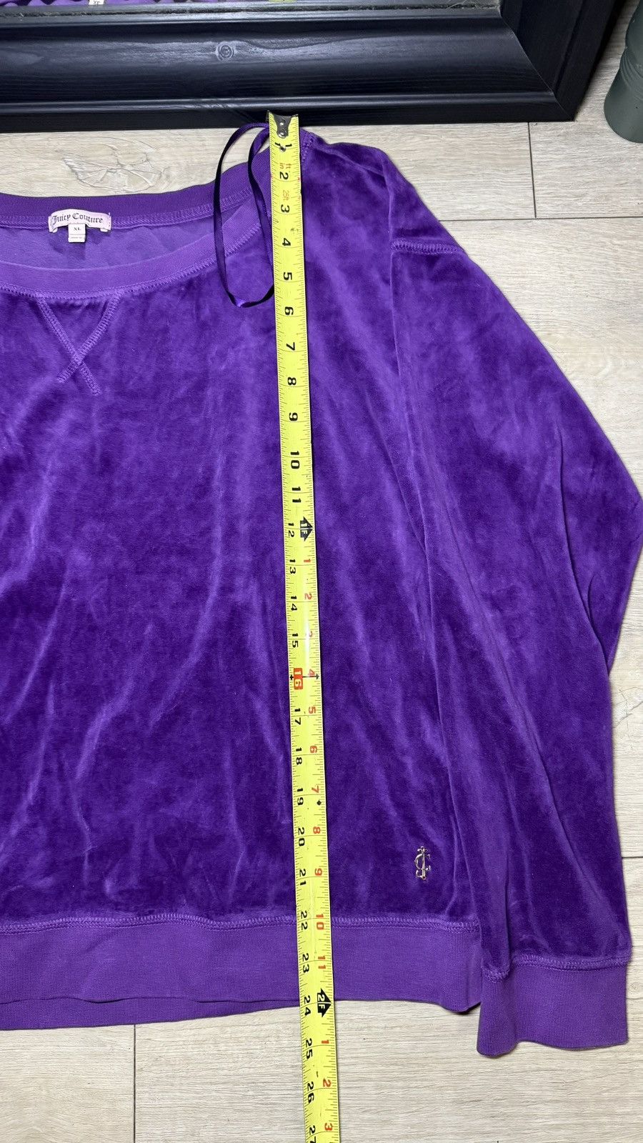 Juicy Couture Y2K 2000s Women’s Juicy Couture Velour Pull Over Long Sleeve Size XL / US 12-14 / IT 48-50 - 5 Thumbnail