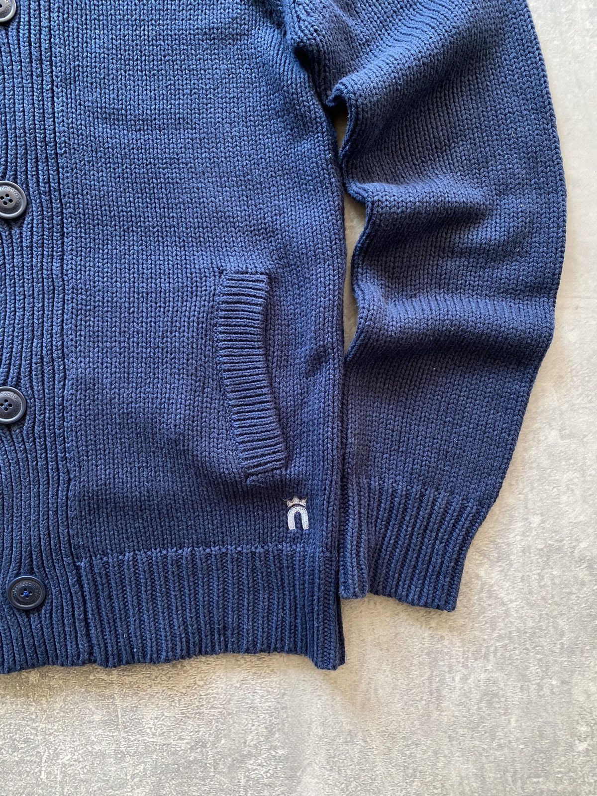 Japanese Brand × Neighborhood × Vintage Vintage Neighborhood Fisherman Knit Sweater Cardigan Size US M / EU 48-50 / 2 - 2 Thumbnail