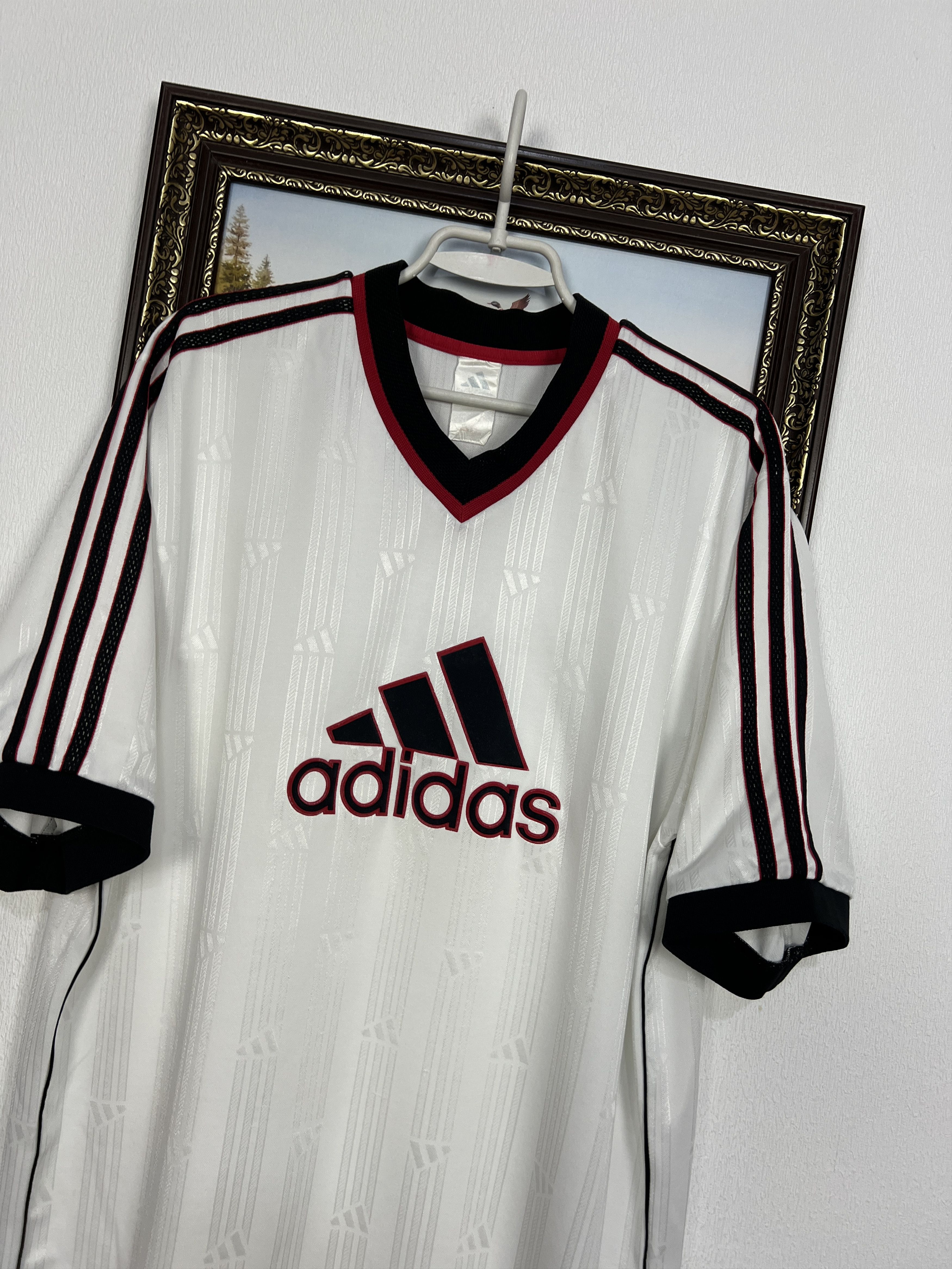 Adidas Vintage Kaiserslautern Football Template Shirt Soccer Trikot Size US L / EU 52-54 / 3 - 3 Thumbnail