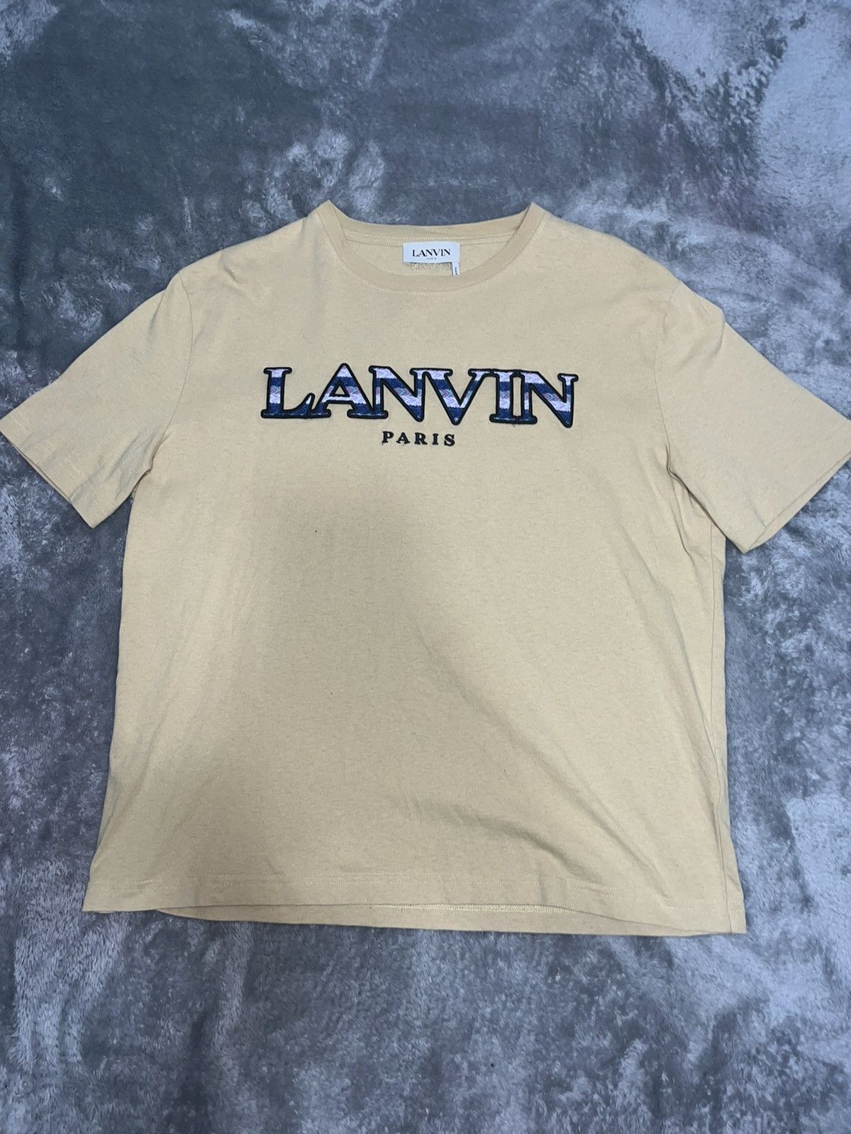 Lanvin Lanvin Curb logo T-Shirt Size US M / EU 48-50 / 2 - 3 Thumbnail