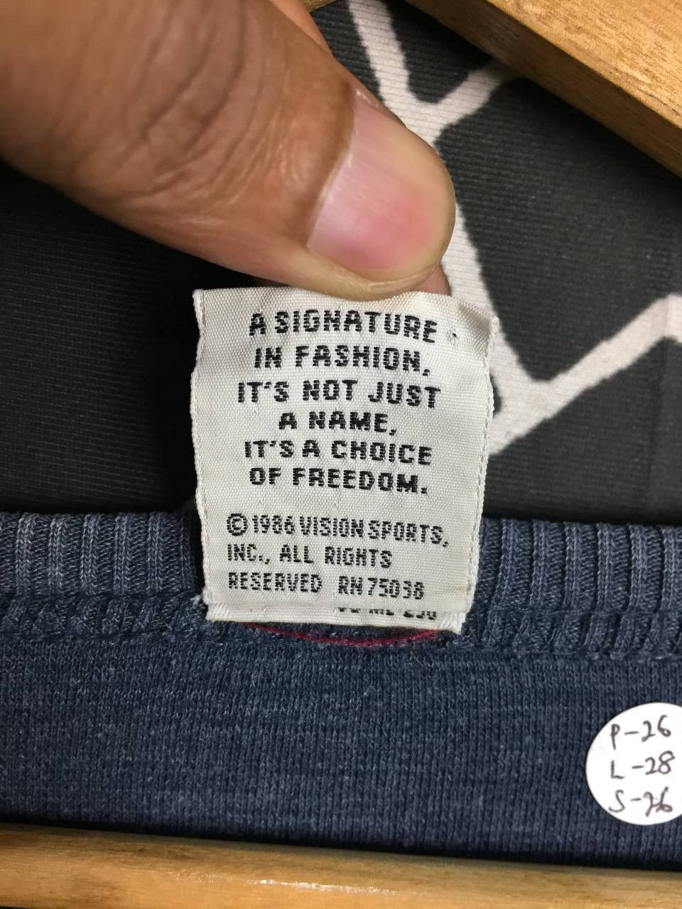 Vision Streetwear Vtg 80s Vision Streetwear Skate Logo Waffle Knit Thermal Tee Size US XL / EU 56 / 4 - 15 Thumbnail