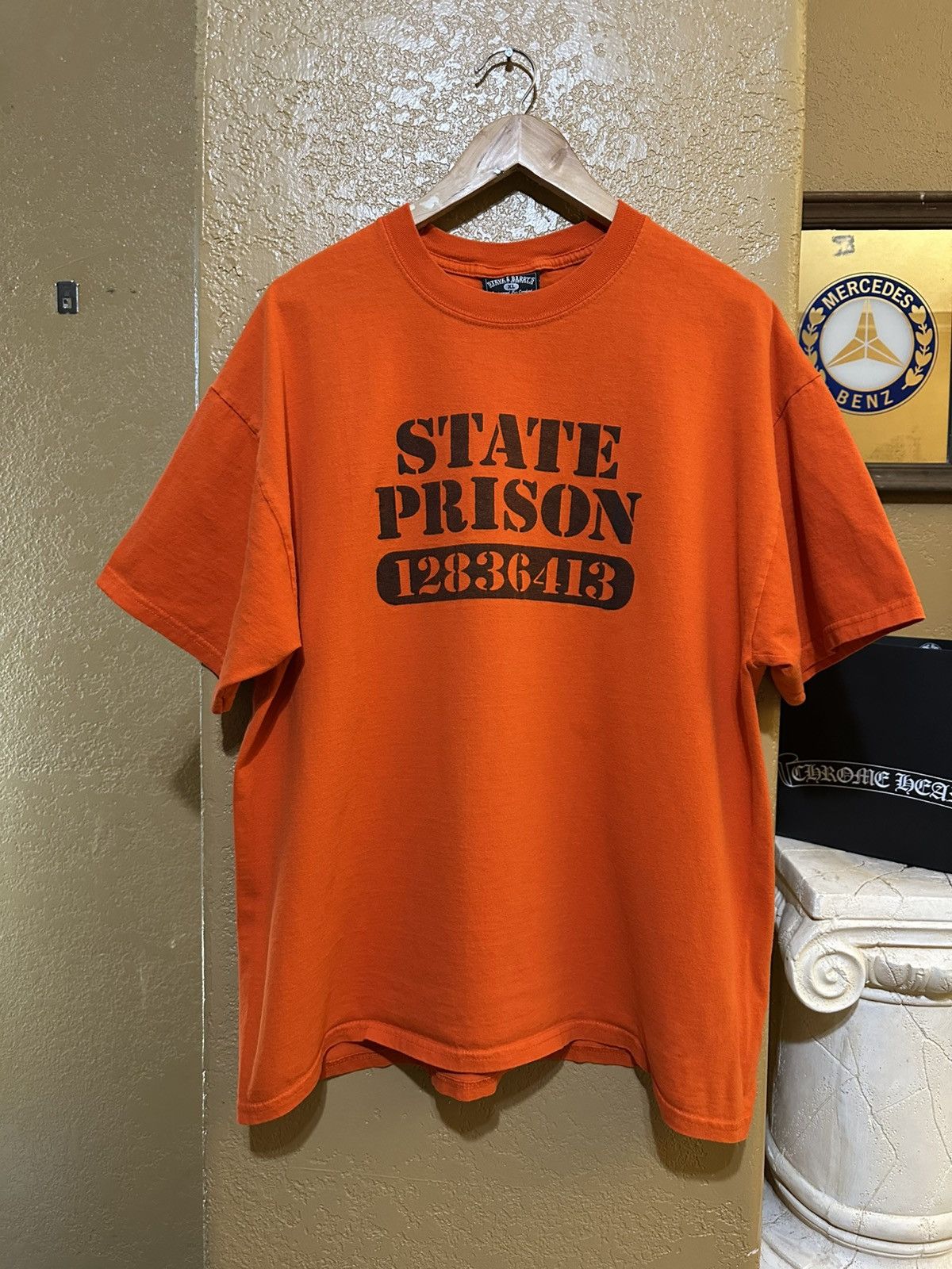Vintage vintage State Prison tee shirt XL Y2K Size US XL / EU 56 / 4 - 1 Thumbnail