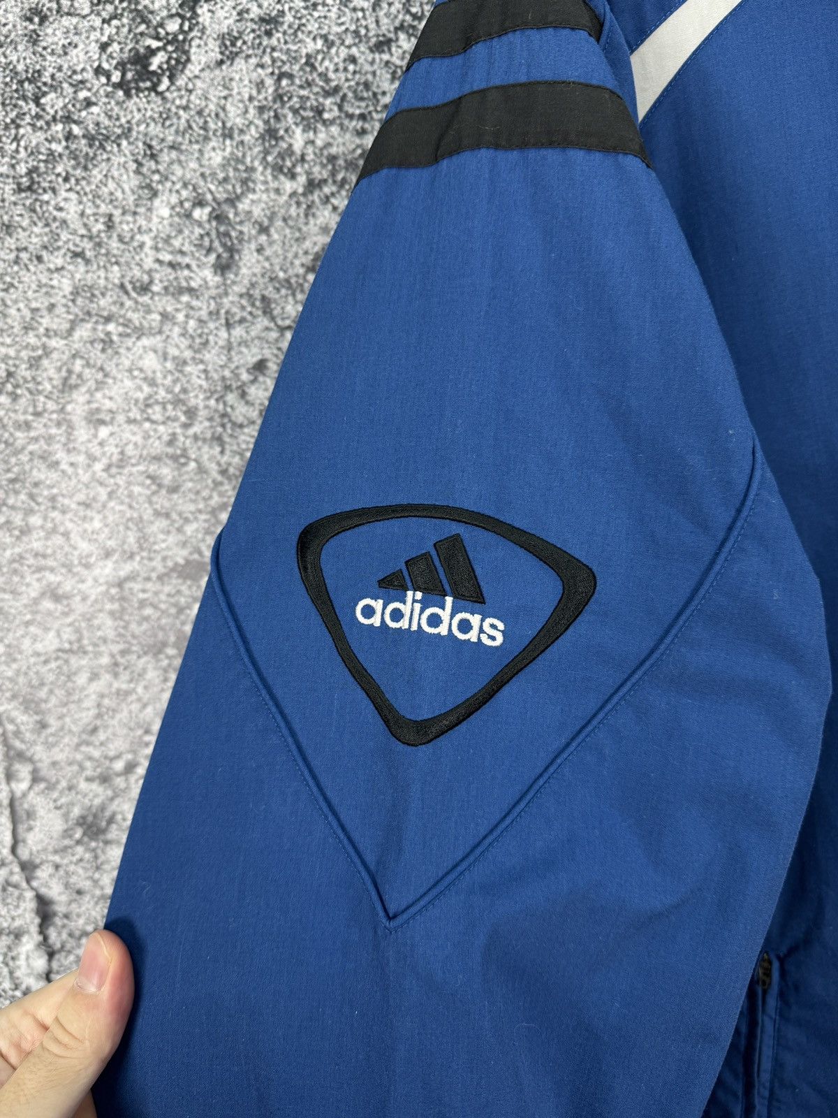 Adidas Men’s Adidas Vintage 90s Full Zip Track Jacket Size XL Size US XL / EU 56 / 4 - 7 Thumbnail