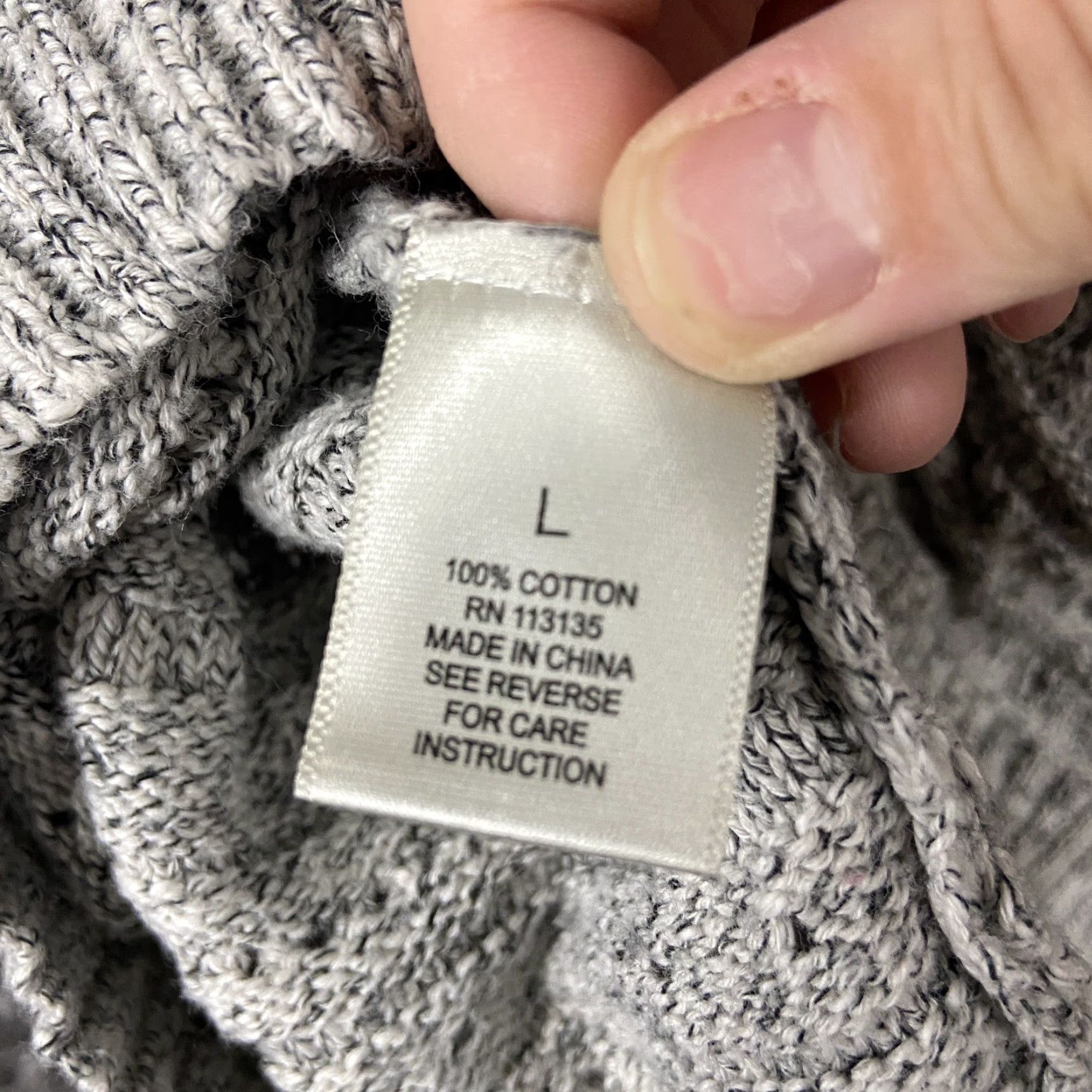 Vintage VINTAGE? Wait: The item is not vintage. So: Leo & Nicole Knit Sweater Women's L Gray Pullover Knit Sweater L Womens Gray Leo & Nicole Size L / US 10 / IT 46 - 7 Thumbnail