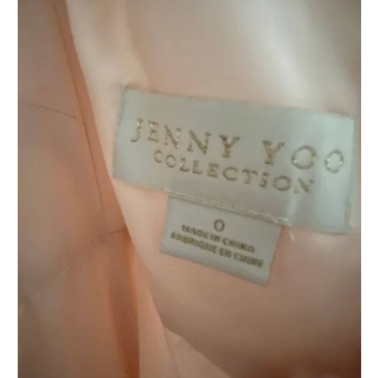Jenny Packham Jenny Yoo NEW $285 Mila Blush Cold Shoulder Gown, 0 NWT Size XS / US 0-2 / IT 36-38 - 10 Thumbnail