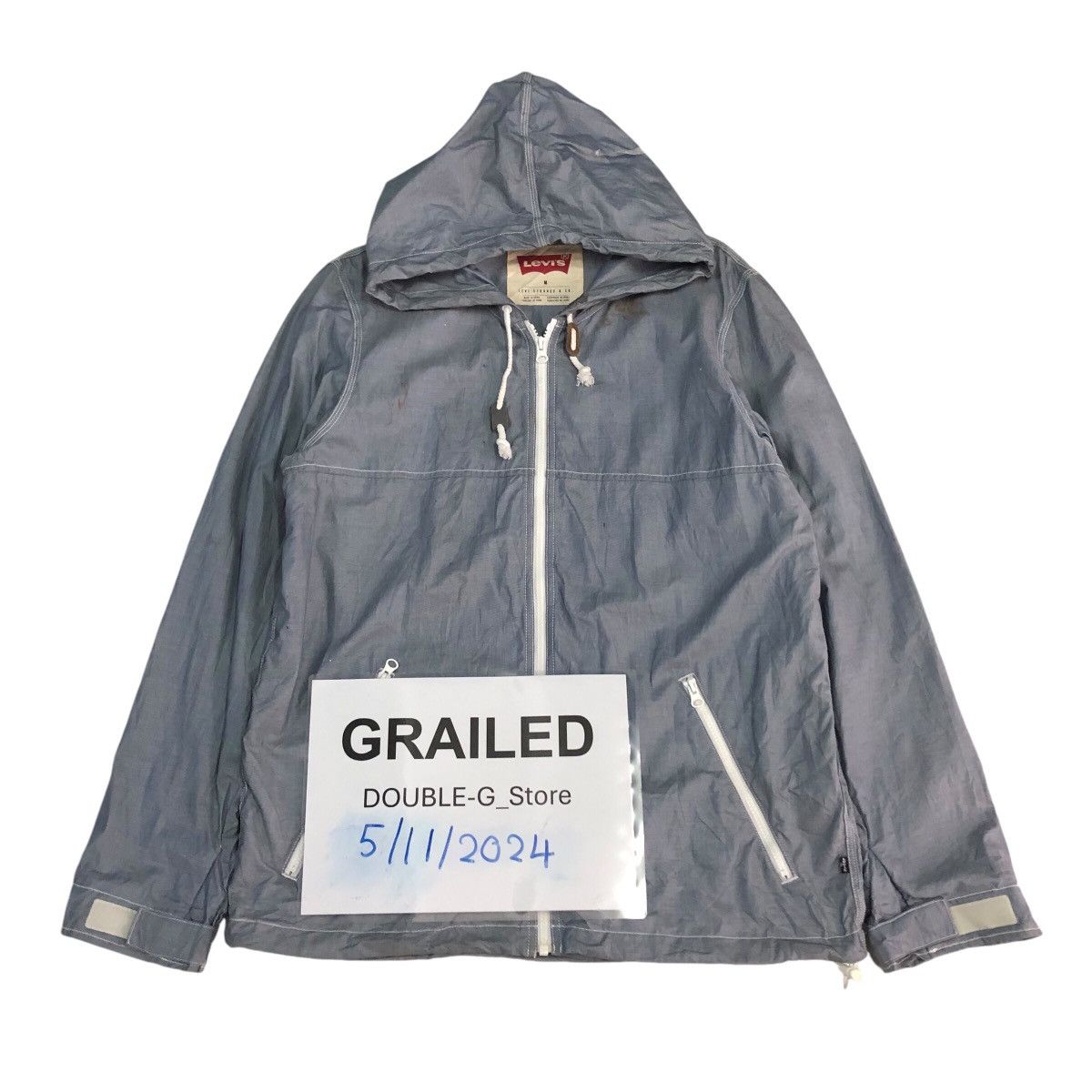 Japanese Brand 📌Vintage Zipper Biker Jacket Levi's Size US M / EU 48-50 / 2 - 1 Thumbnail