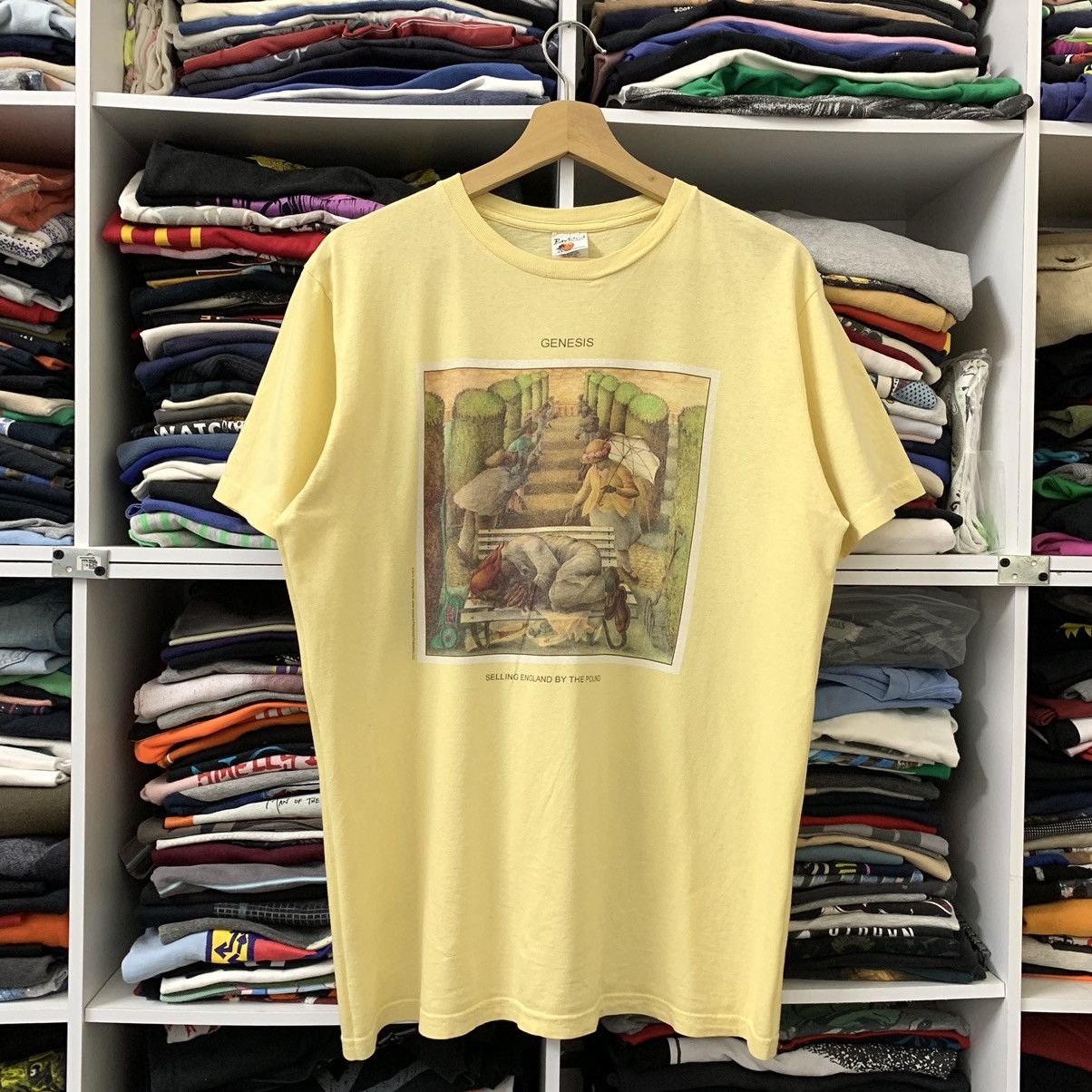 Band Tees GENESIS “SELLING ENGLAND BY THE POUND” BAND TEE Size US L / EU 52-54 / 3 - 1 Thumbnail