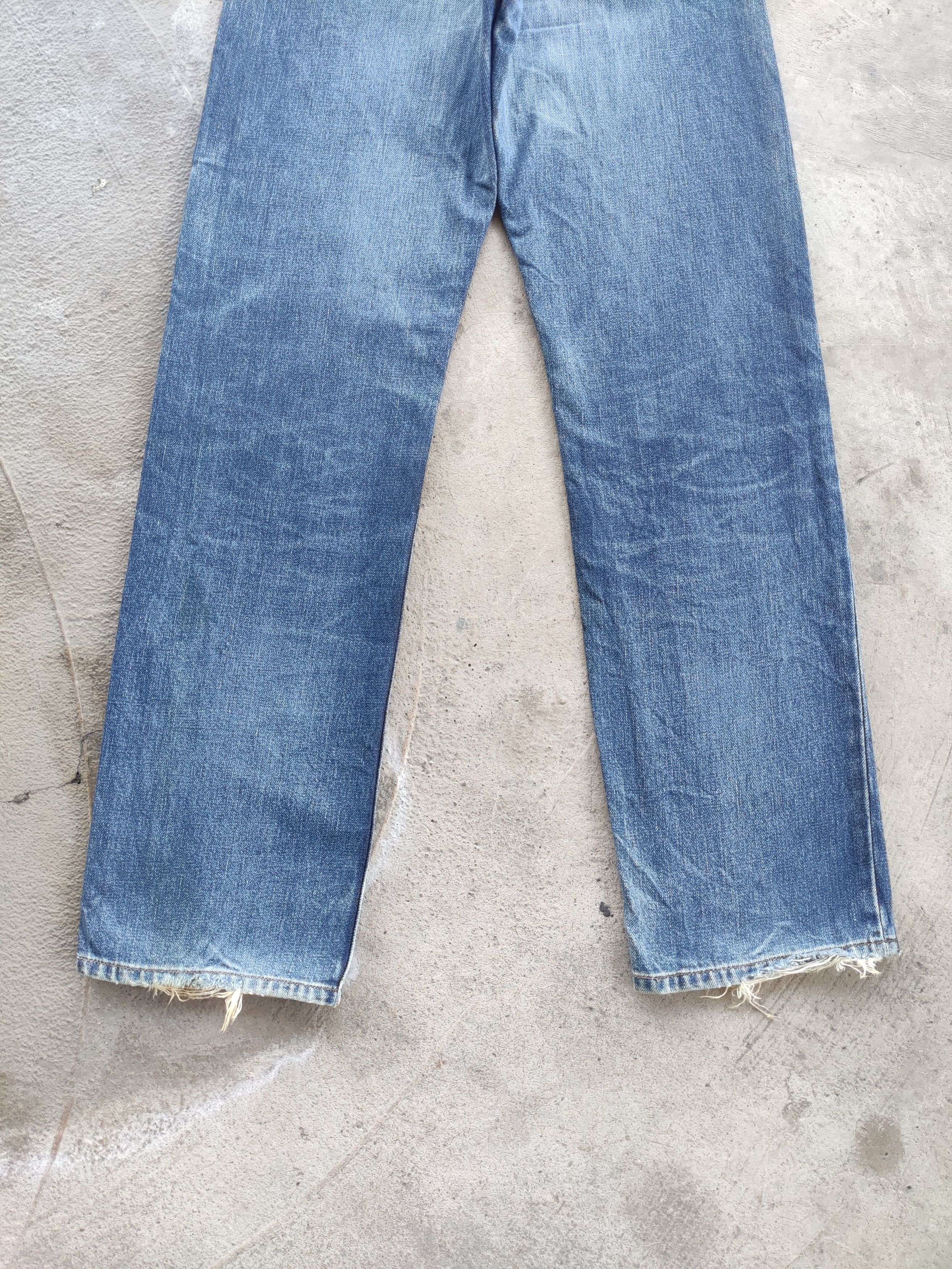Levi's Vintage Levis 503 Jean Distressed Faded Denim Size 27" / US 4 / IT 40 - 11 Thumbnail